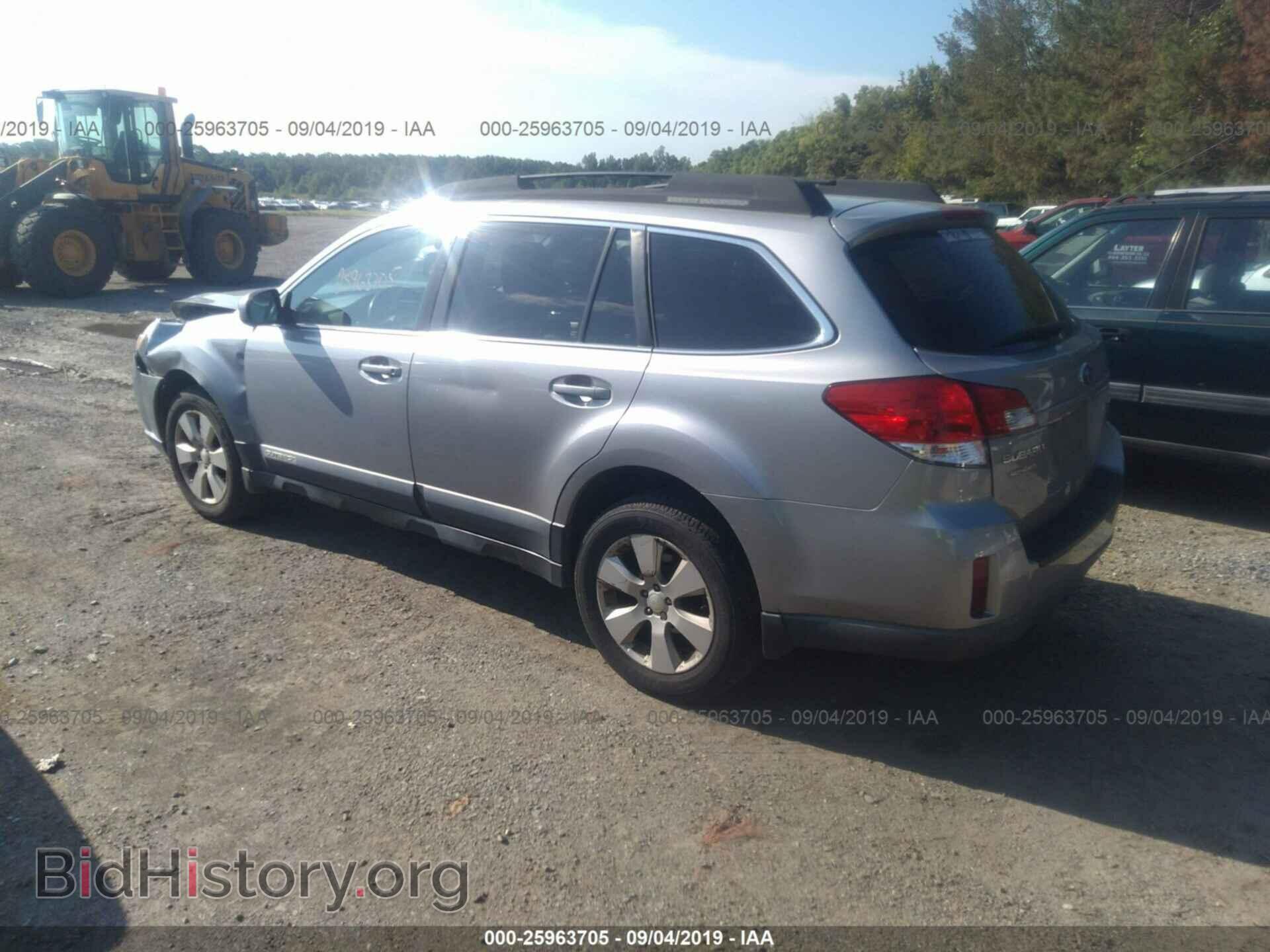 2011 SUBARU OUTBACK - VIN: 4S4BRBCC2B3391536 - Фото 3