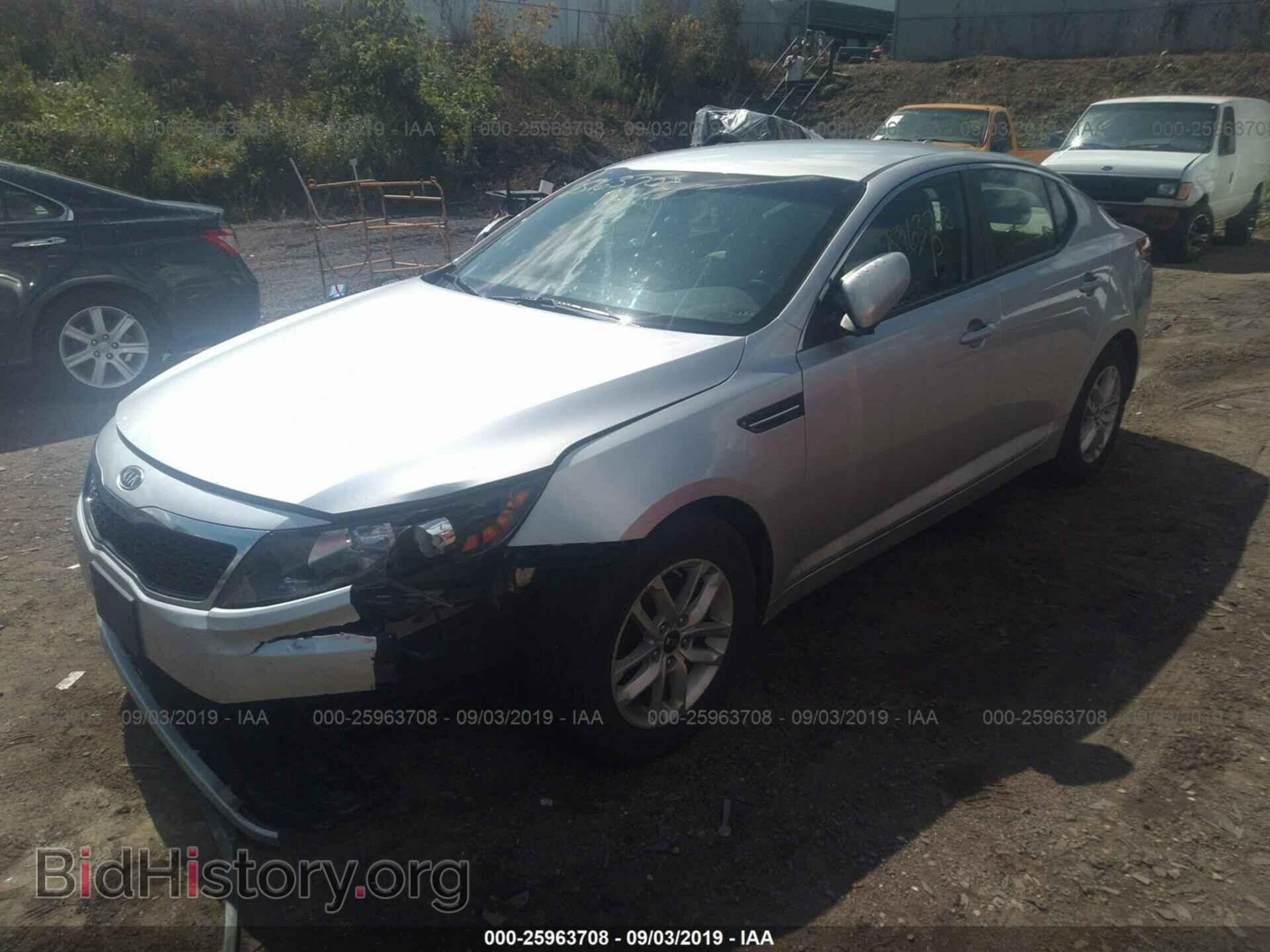 2011 KIA OPTIMA - VIN: KNAGM4A75B5187437 - Фото 2