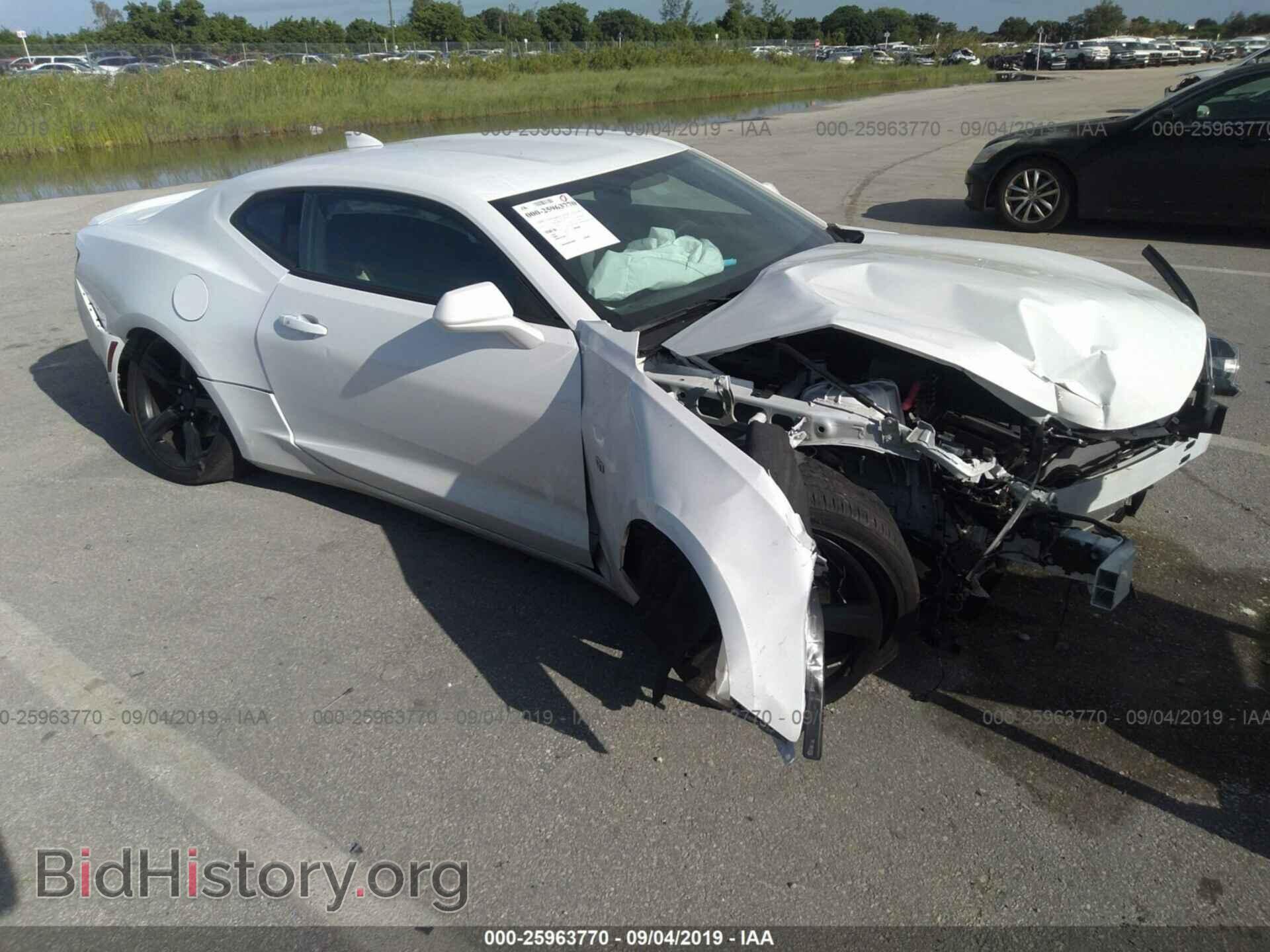 Photo 1G1FB1RX5J0160573 - CHEVROLET CAMARO 2018