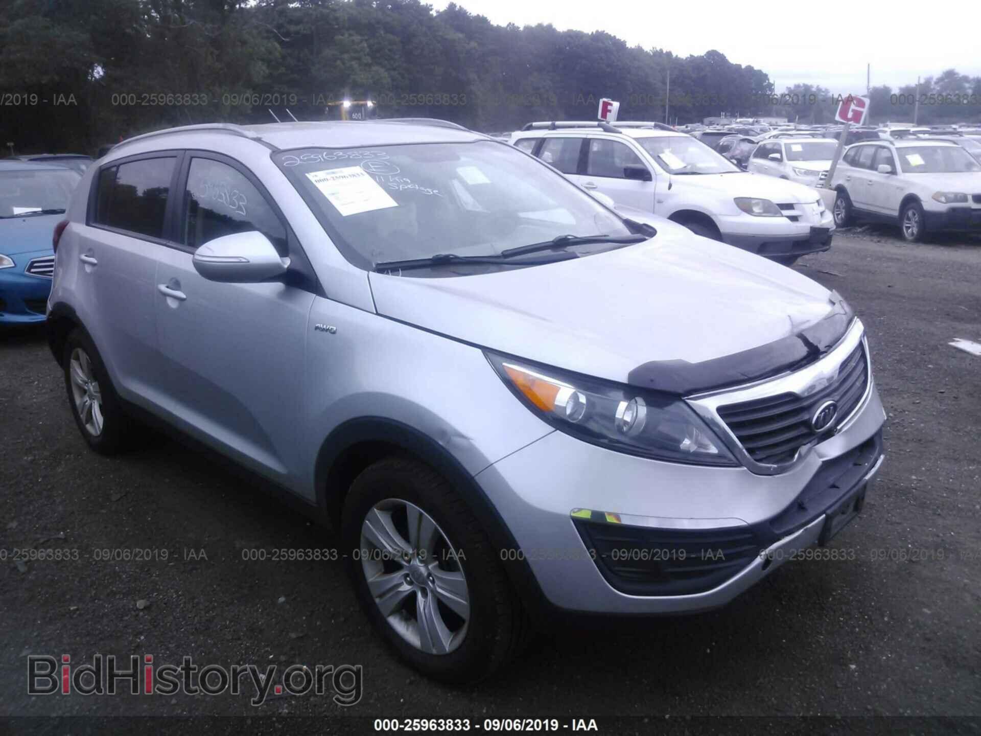 Фотография KNDPBCA24B7081489 - KIA SPORTAGE 2011