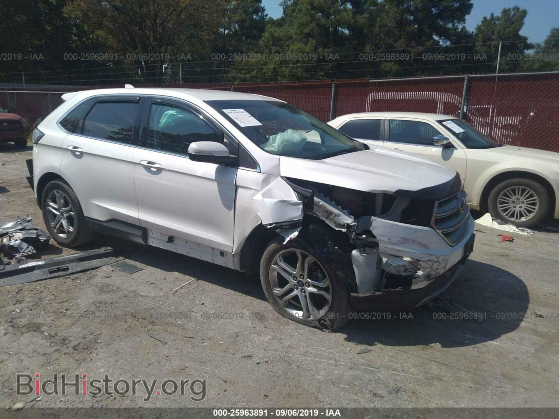 Фотография 2FMPK3K96HBB17500 - FORD EDGE 2017