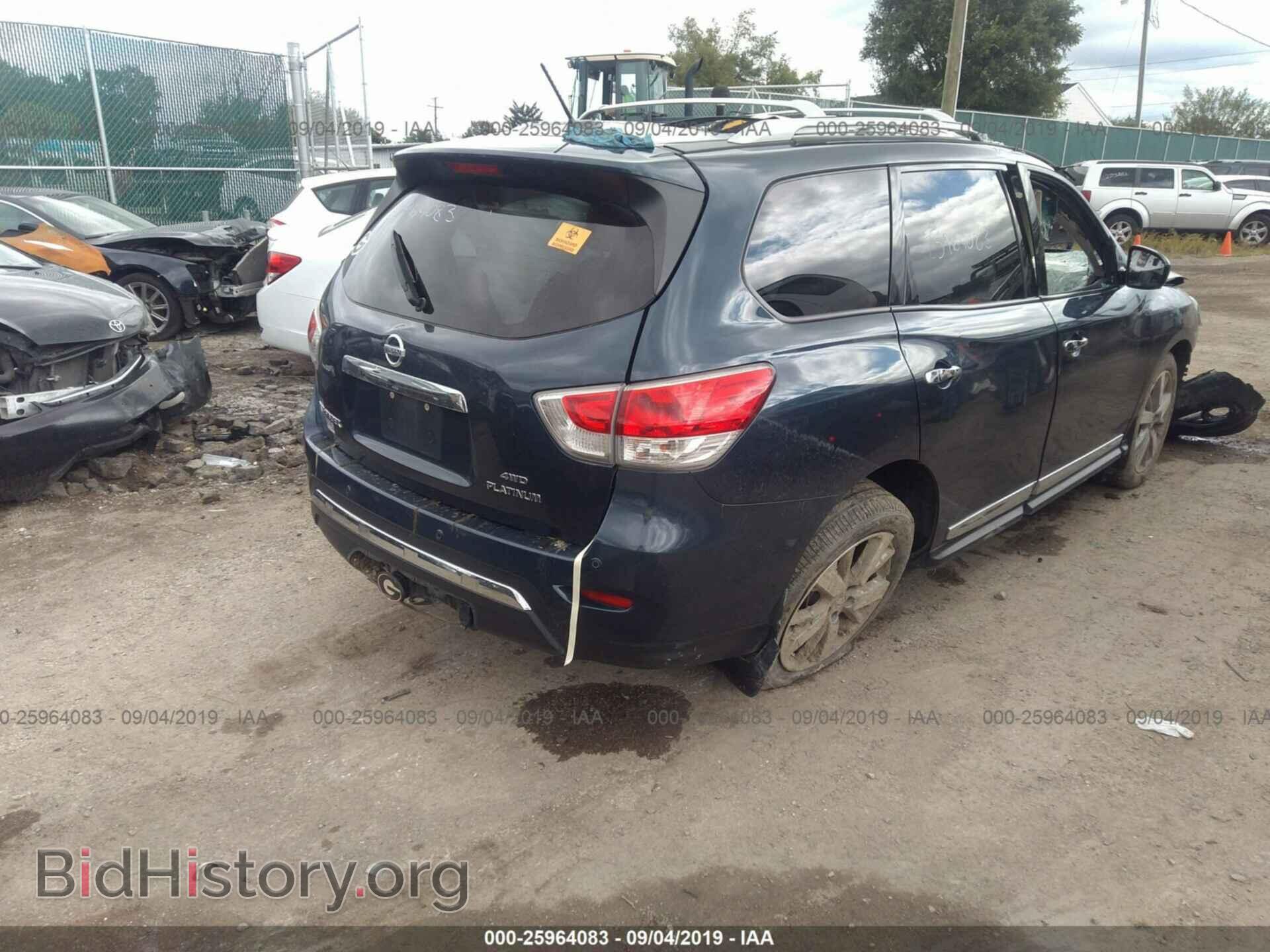 2013 NISSAN PATHFINDER - VIN: 5N1AR2MM2DC672886 - Фото 4