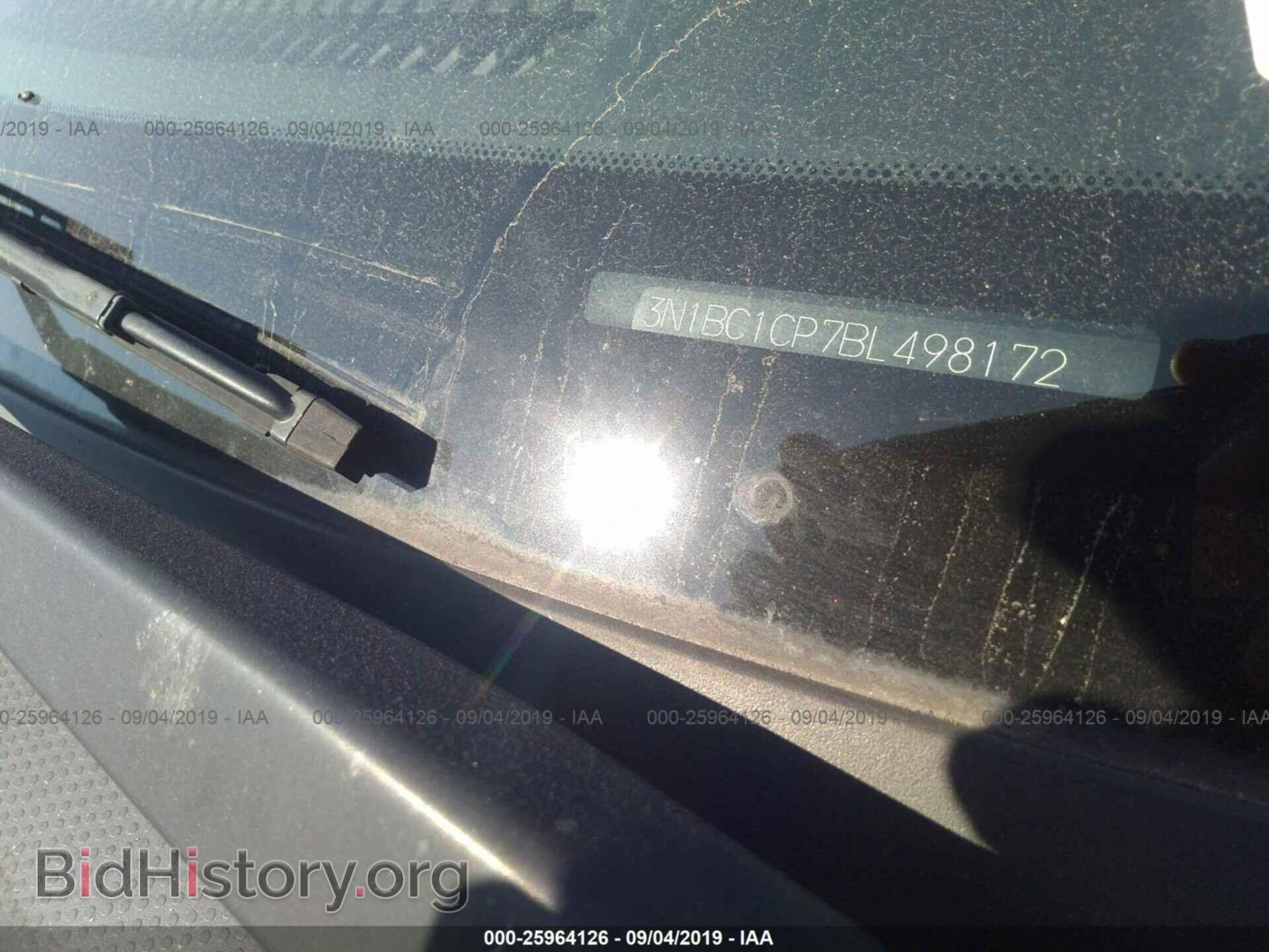 2011 NISSAN VERSA - VIN: 3N1BC1CP7BL498172 - Photo 9