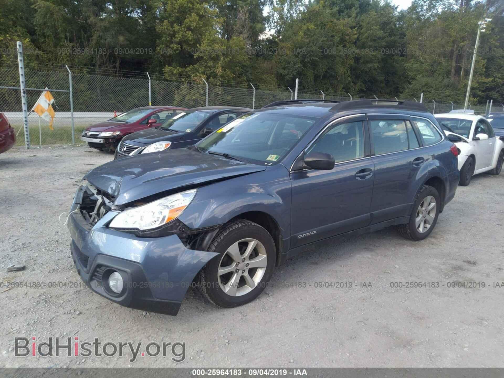 2014 SUBARU OUTBACK - VIN: 4S4BRBAC8E3311714 - Фото 2