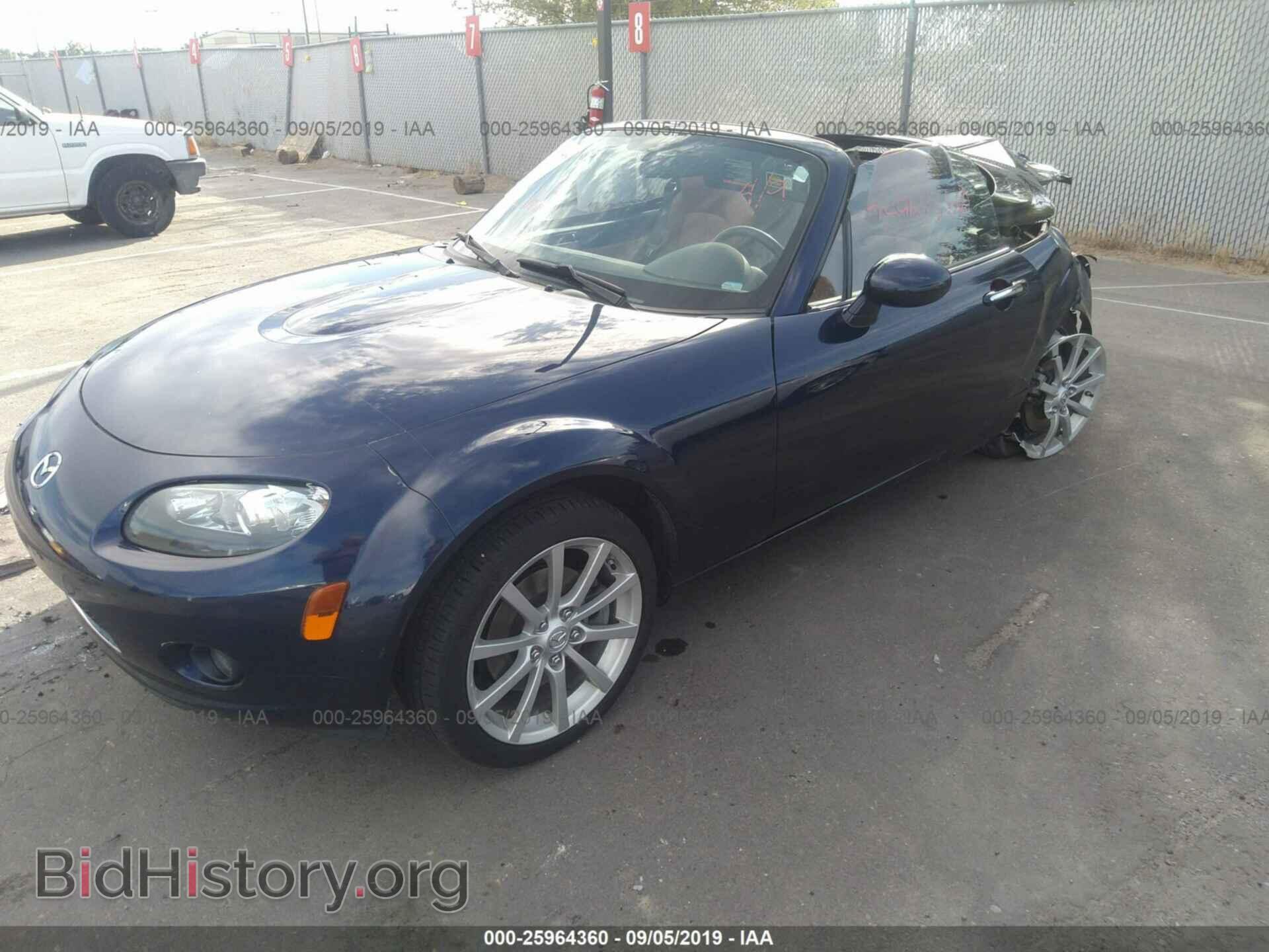 2008 MAZDA MX-5 MIATA - VIN: JM1NC26F780143687 - Фото 2