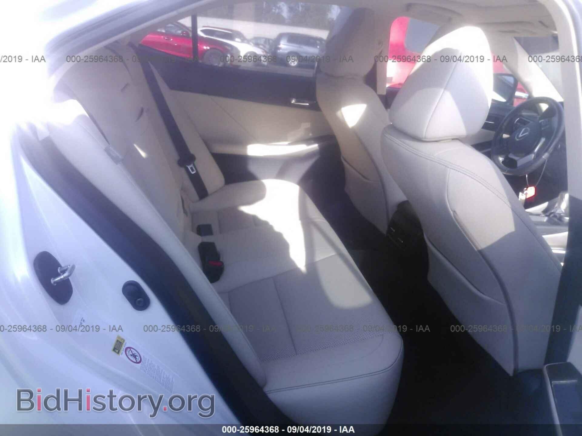 2016 LEXUS IS - VIN: JTHBA1D24G5022537 - Фото 8