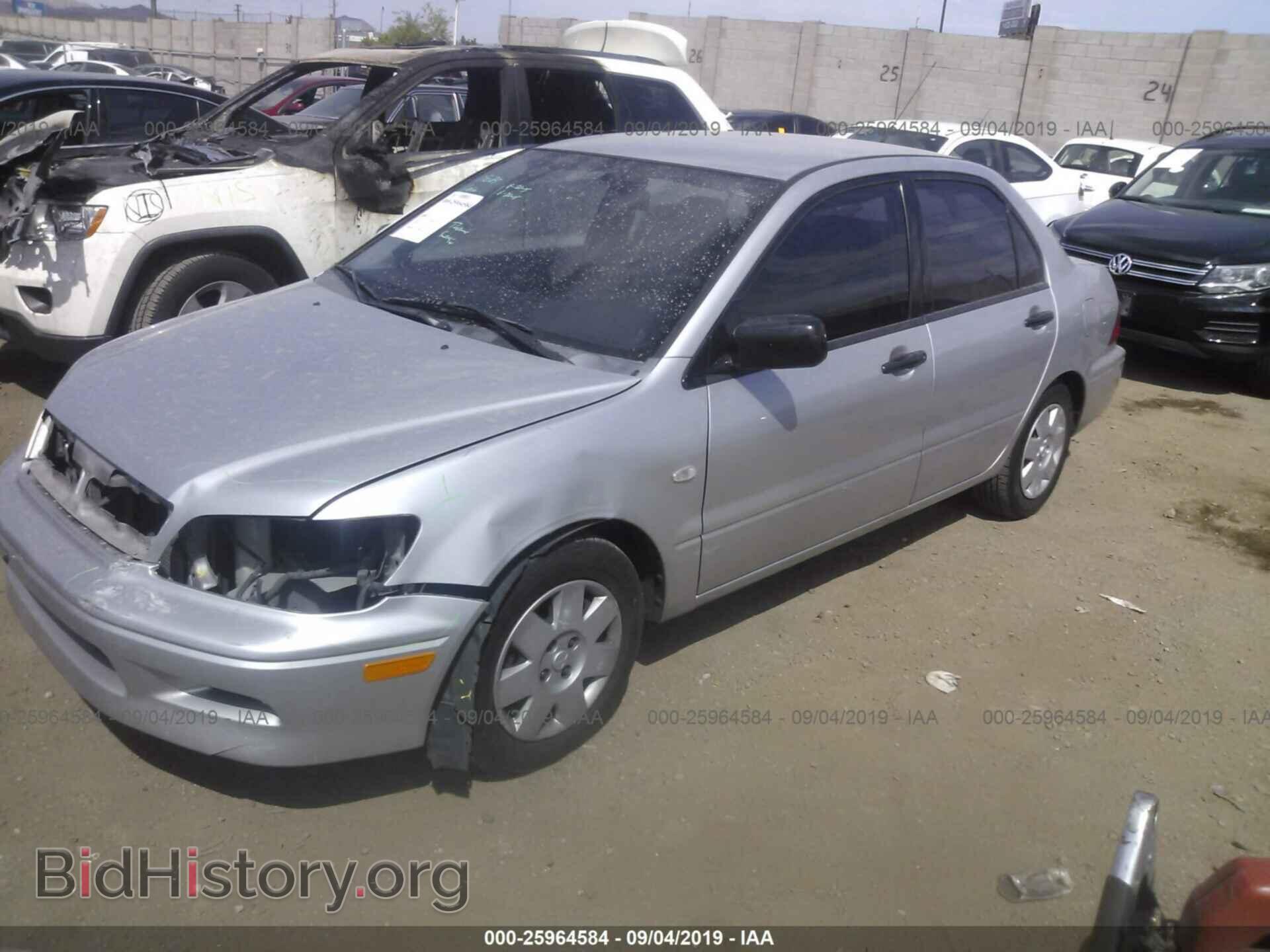 2002 MITSUBISHI LANCER - VIN: JA3AJ26E32U051101 - Photo 2