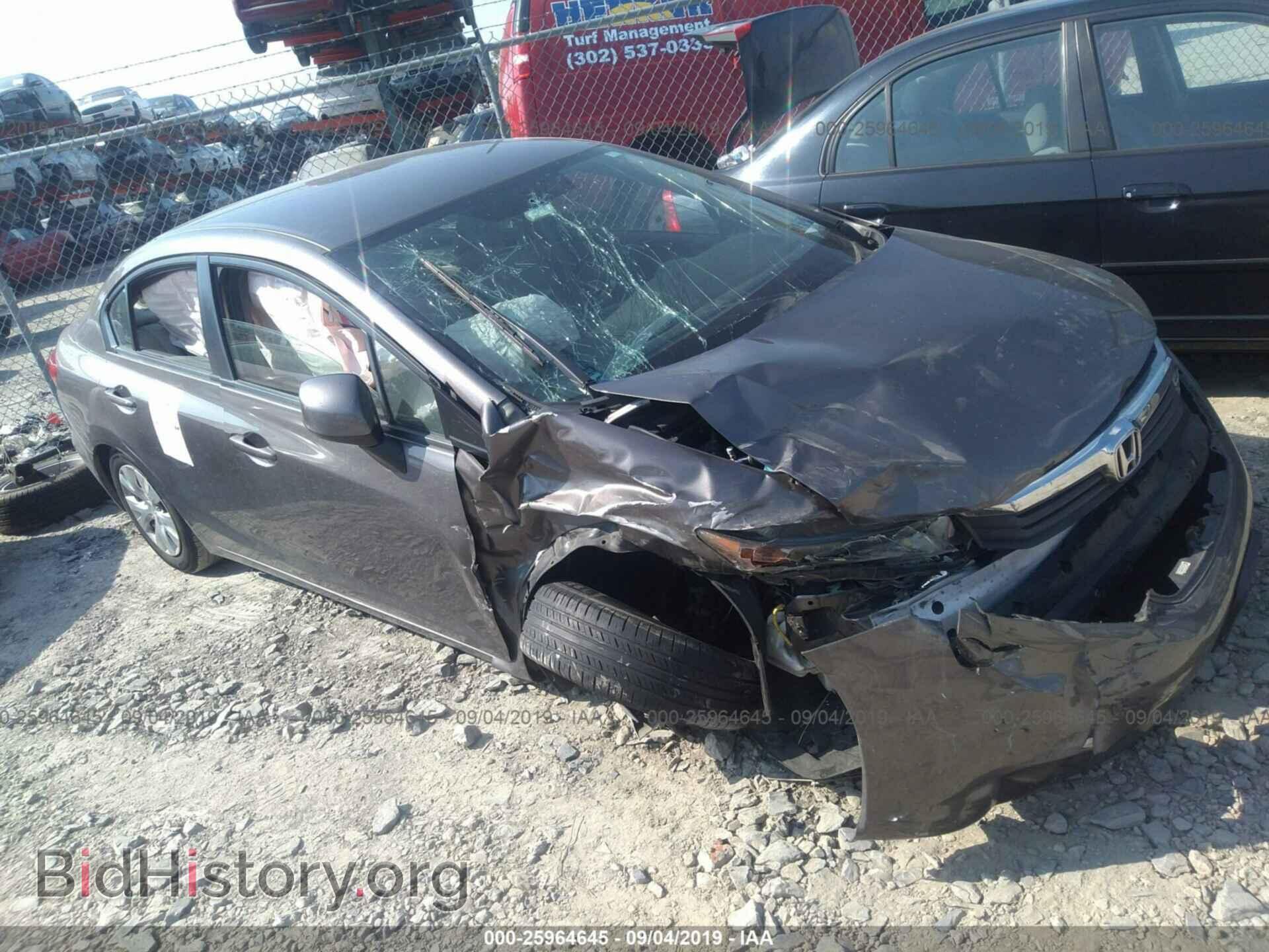 Фотография 19XFB2F54CE094656 - HONDA CIVIC 2012