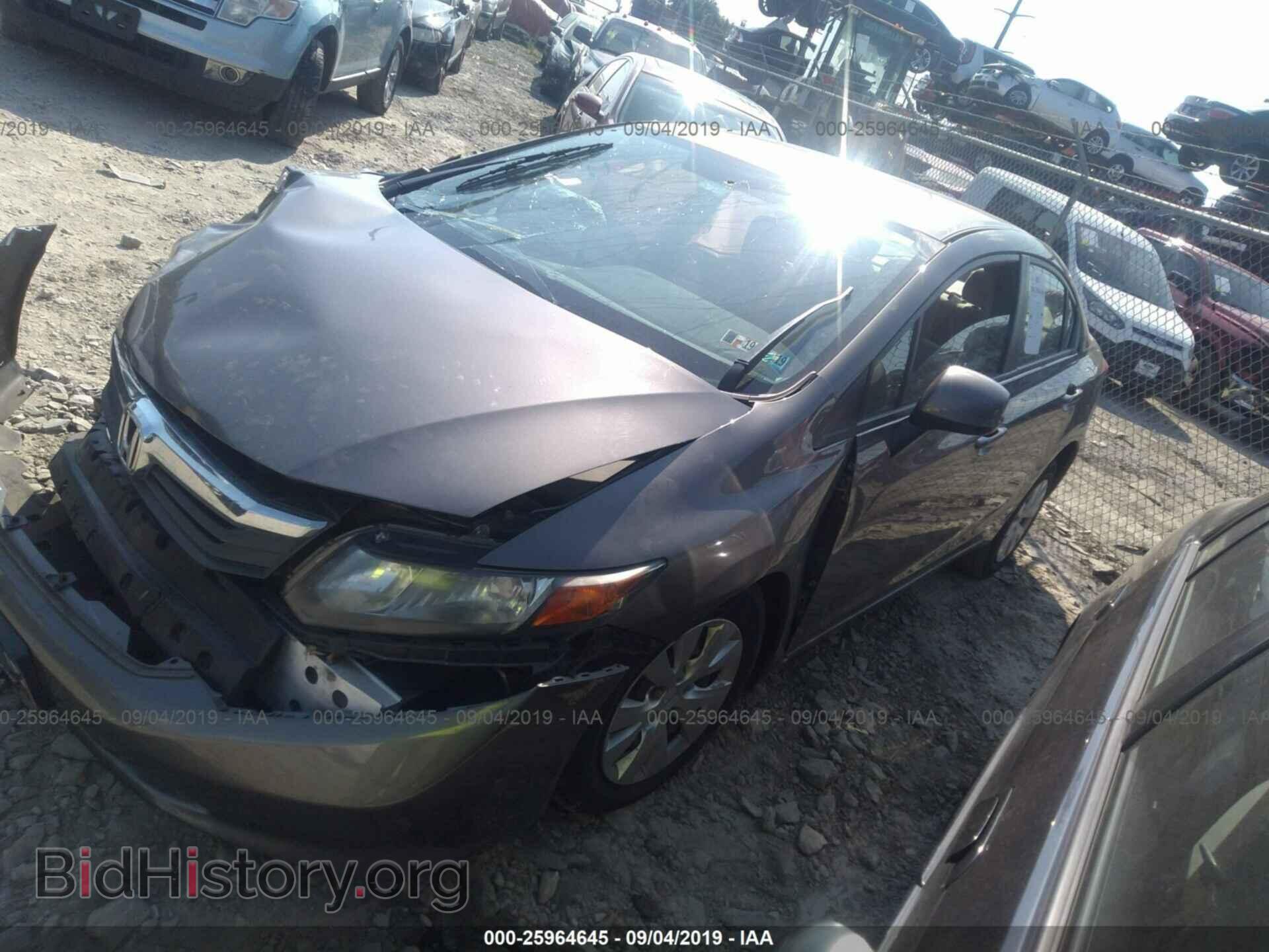 2012 HONDA CIVIC - VIN: 19XFB2F54CE094656 - Photo 2