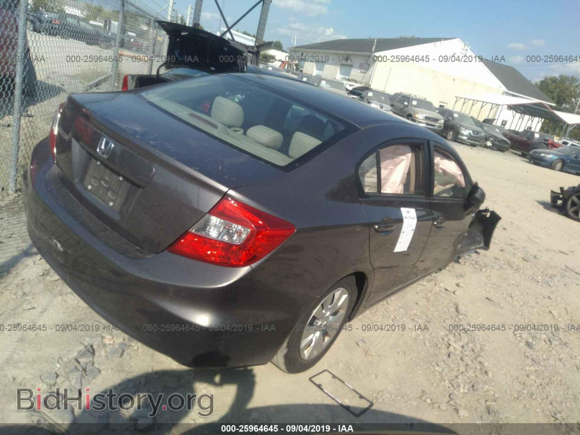 2012 HONDA CIVIC - VIN: 19XFB2F54CE094656 - Photo 4