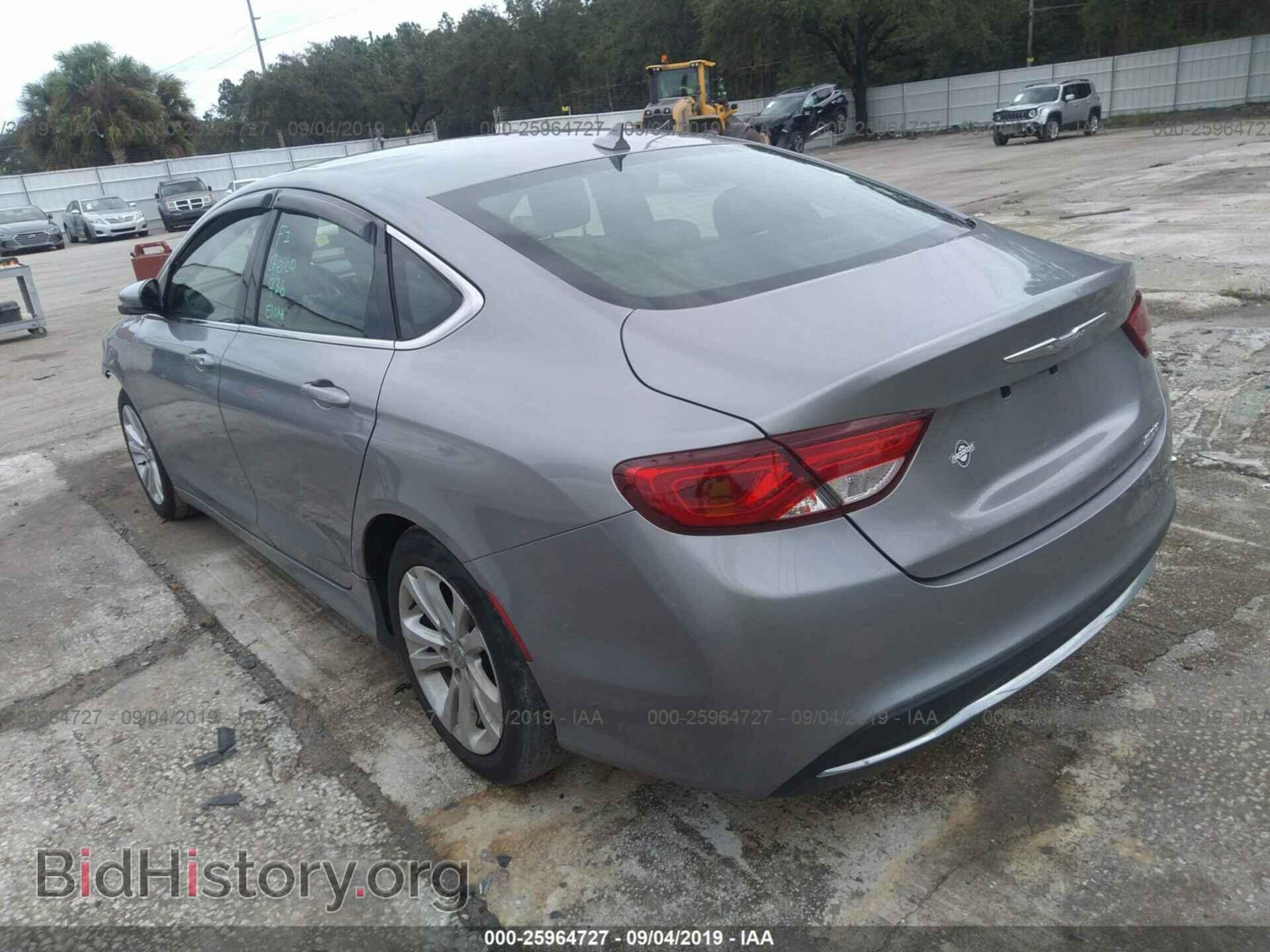 2016 CHRYSLER 200 - VIN: 1C3CCCAB5GN172712 - Фото 3
