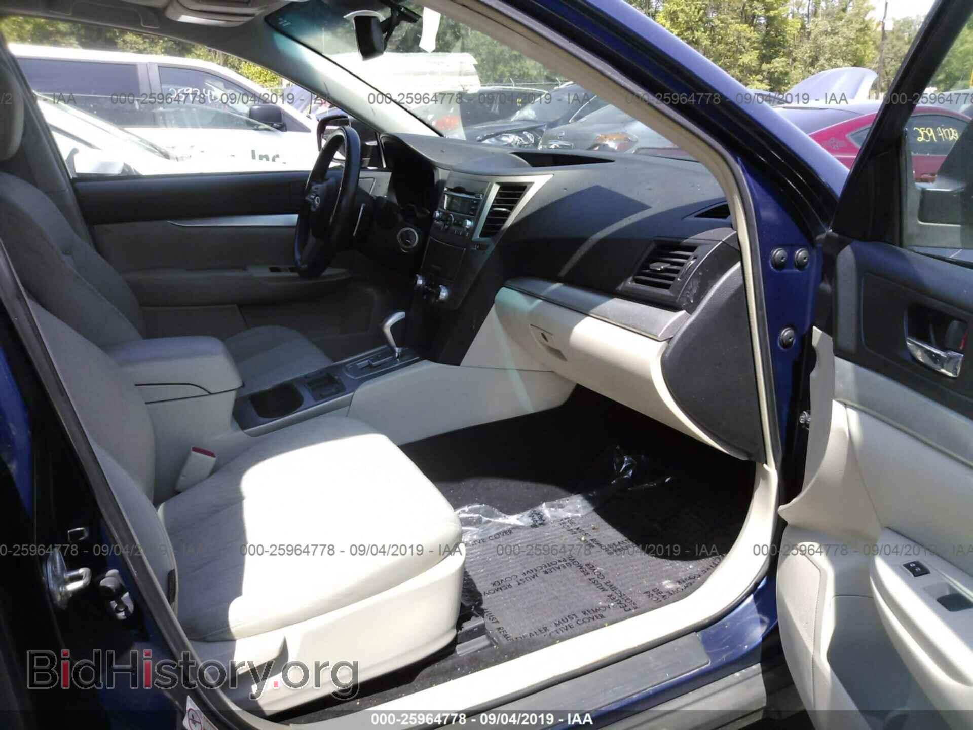 2011 SUBARU OUTBACK - VIN: 4S4BRBGC9B3335328 - Фото 5