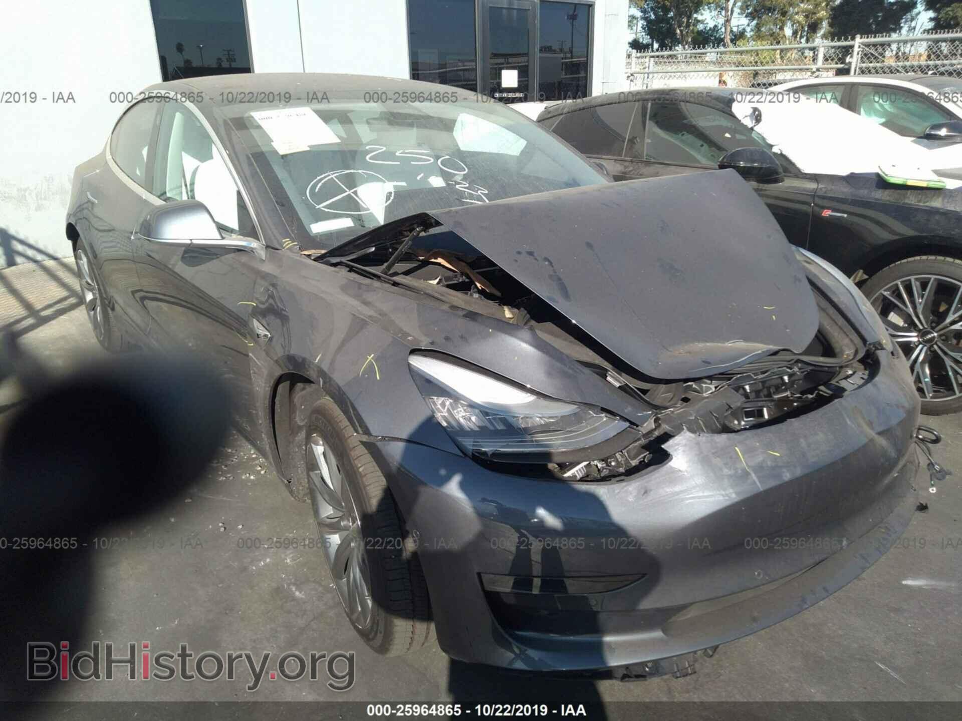 Фотография 5YJ3E1EAXKF302163 - TESLA MODEL 3 2019