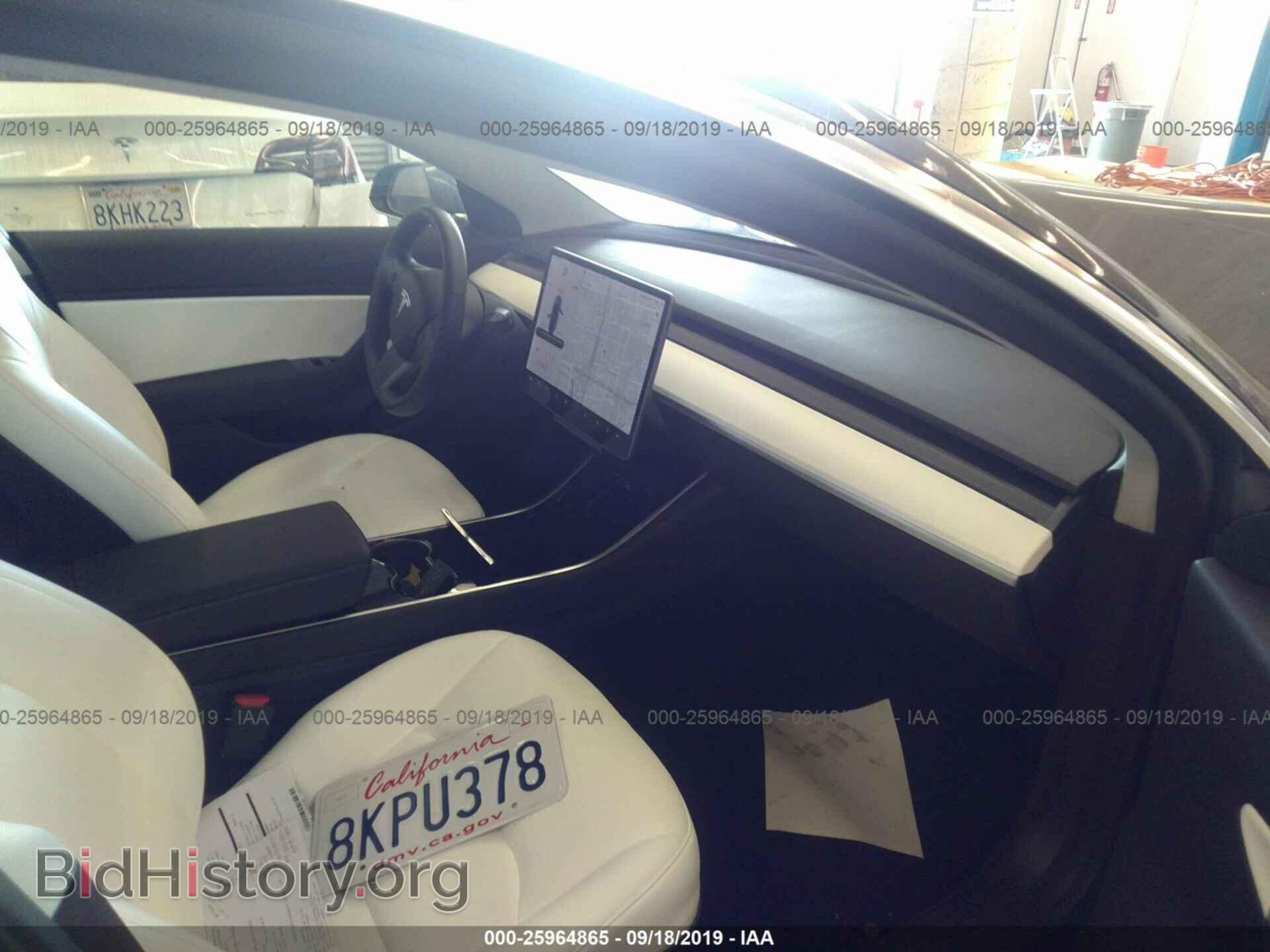 2019 TESLA MODEL 3 - VIN: 5YJ3E1EAXKF302163 - Photo 5