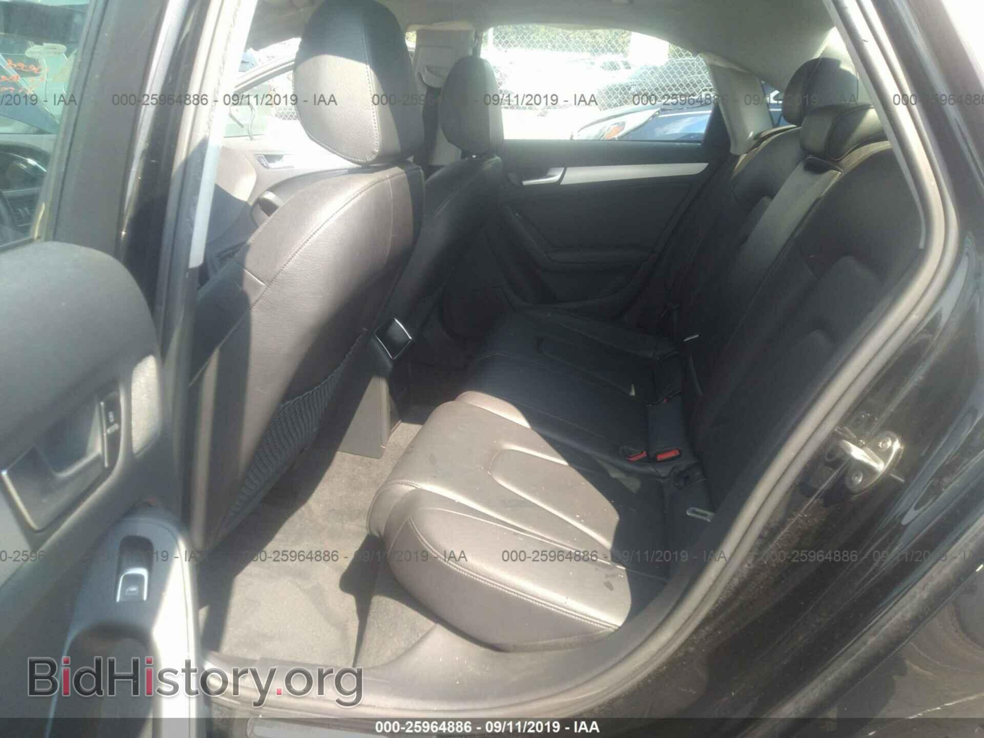 2013 AUDI A4 - VIN: WAUBFAFL3DN033868 - Фото 8