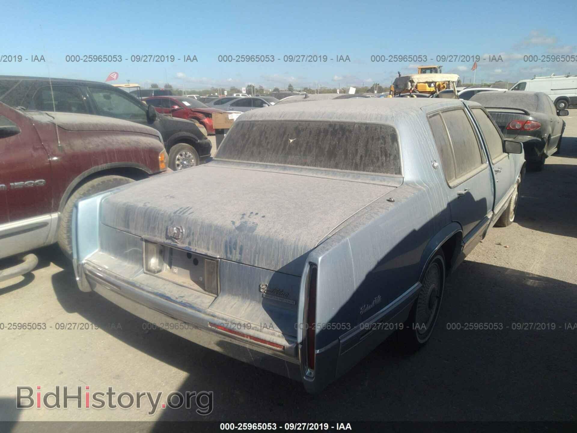 1991 CADILLAC DEVILLE - VIN: 1G6CD53B5M4286098 - Фото 4