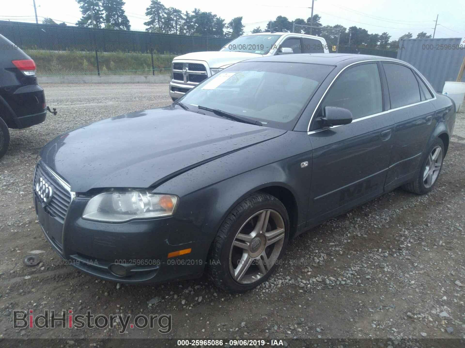 2006 AUDI A4 - VIN: WAUDF78E96A243962 - Фото 2