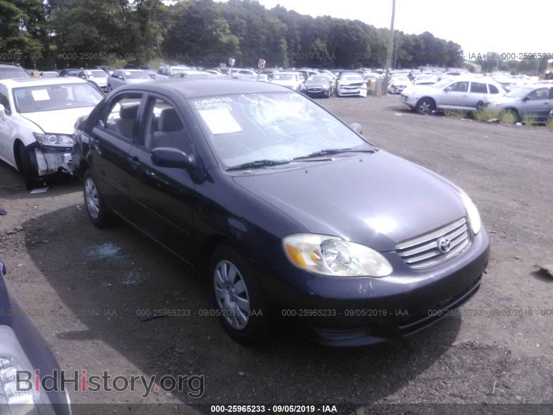 Photo JTDBR32E032002333 - TOYOTA COROLLA 2003