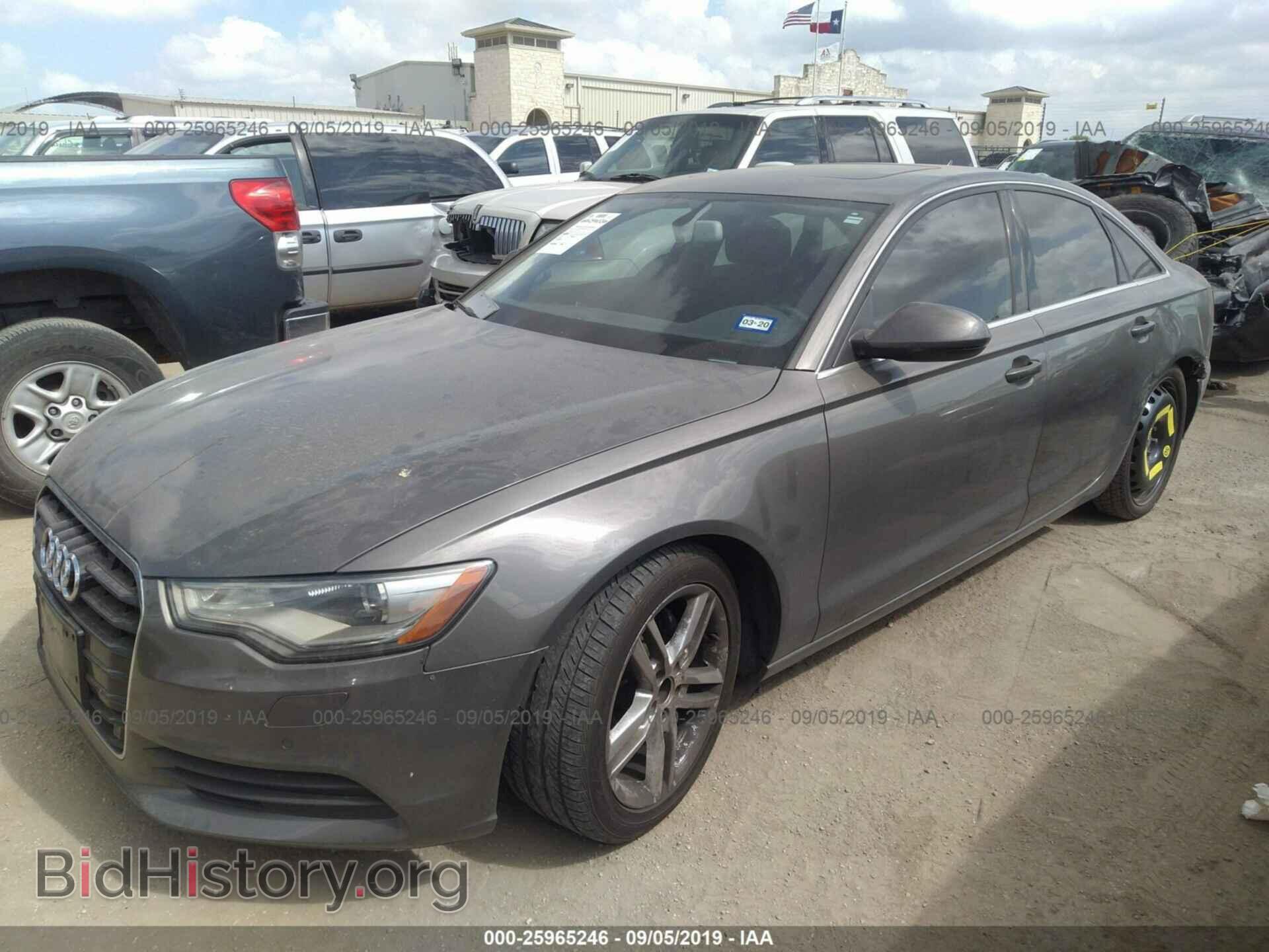 2012 AUDI A6 - VIN: WAUDFAFC7CN072275 - Photo 2