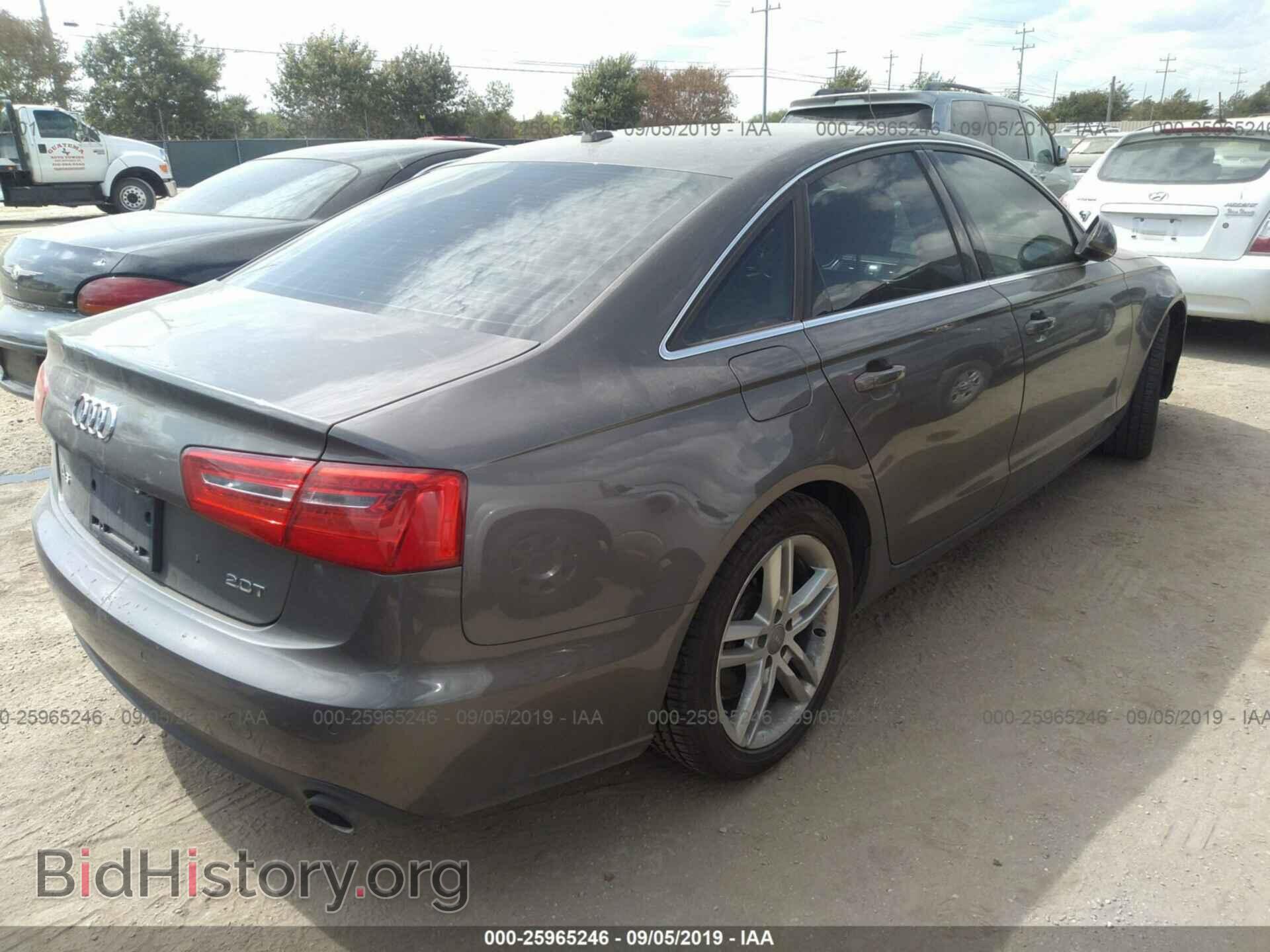 2012 AUDI A6 - VIN: WAUDFAFC7CN072275 - Photo 4