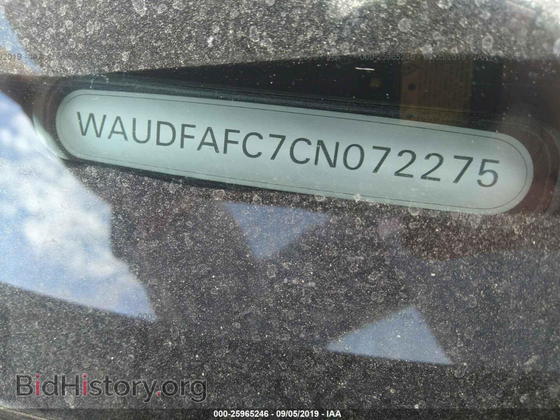 2012 AUDI A6 - VIN: WAUDFAFC7CN072275 - Photo 9