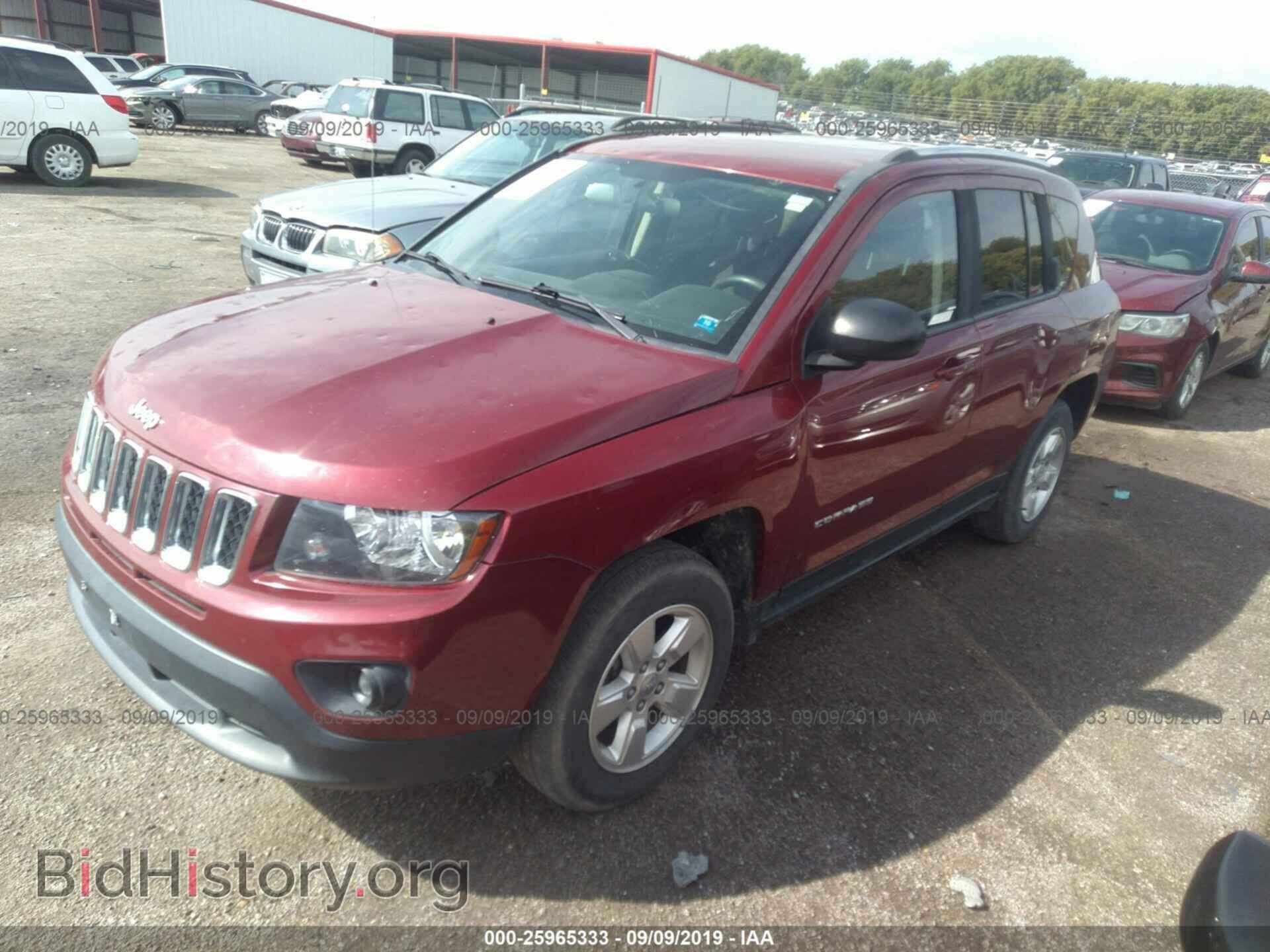 2014 JEEP COMPASS - VIN: 1C4NJCBA4ED803775 - Фото 2