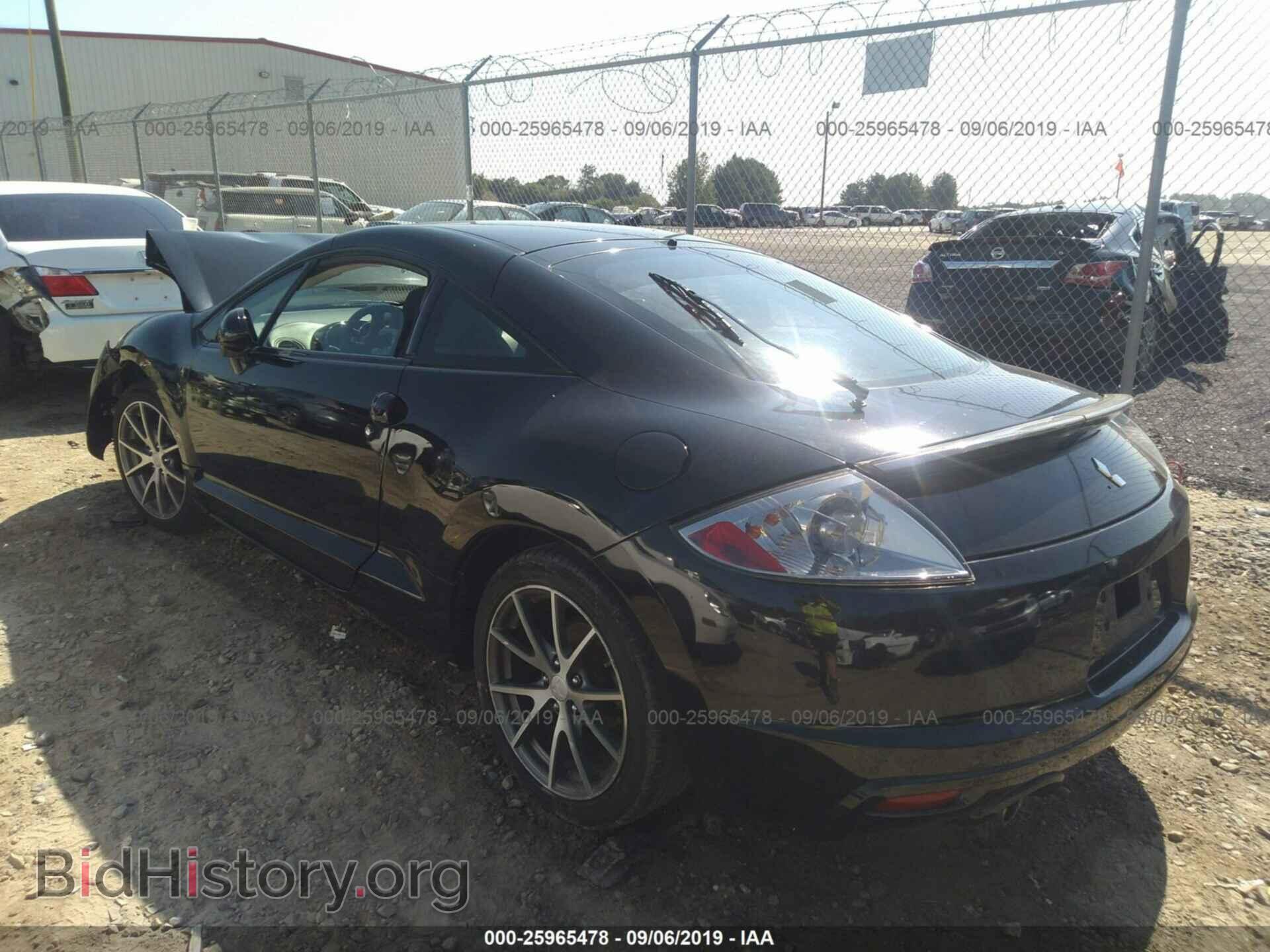 2012 MITSUBISHI ECLIPSE - VIN: 4A31K5DF7CE007445 - Фото 3