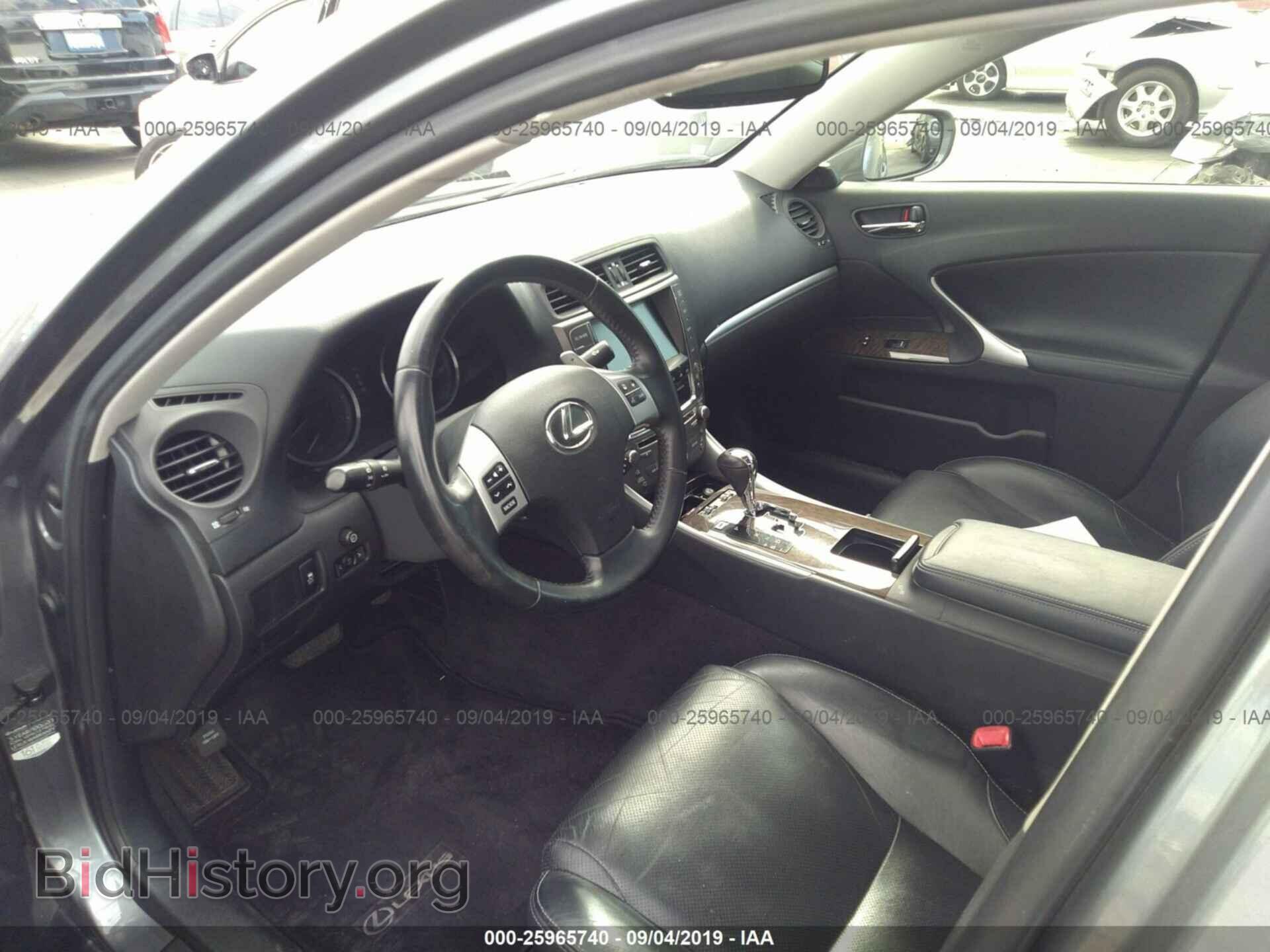 2012 LEXUS IS - VIN: JTHBF5C2XC5184645 - Фото 5