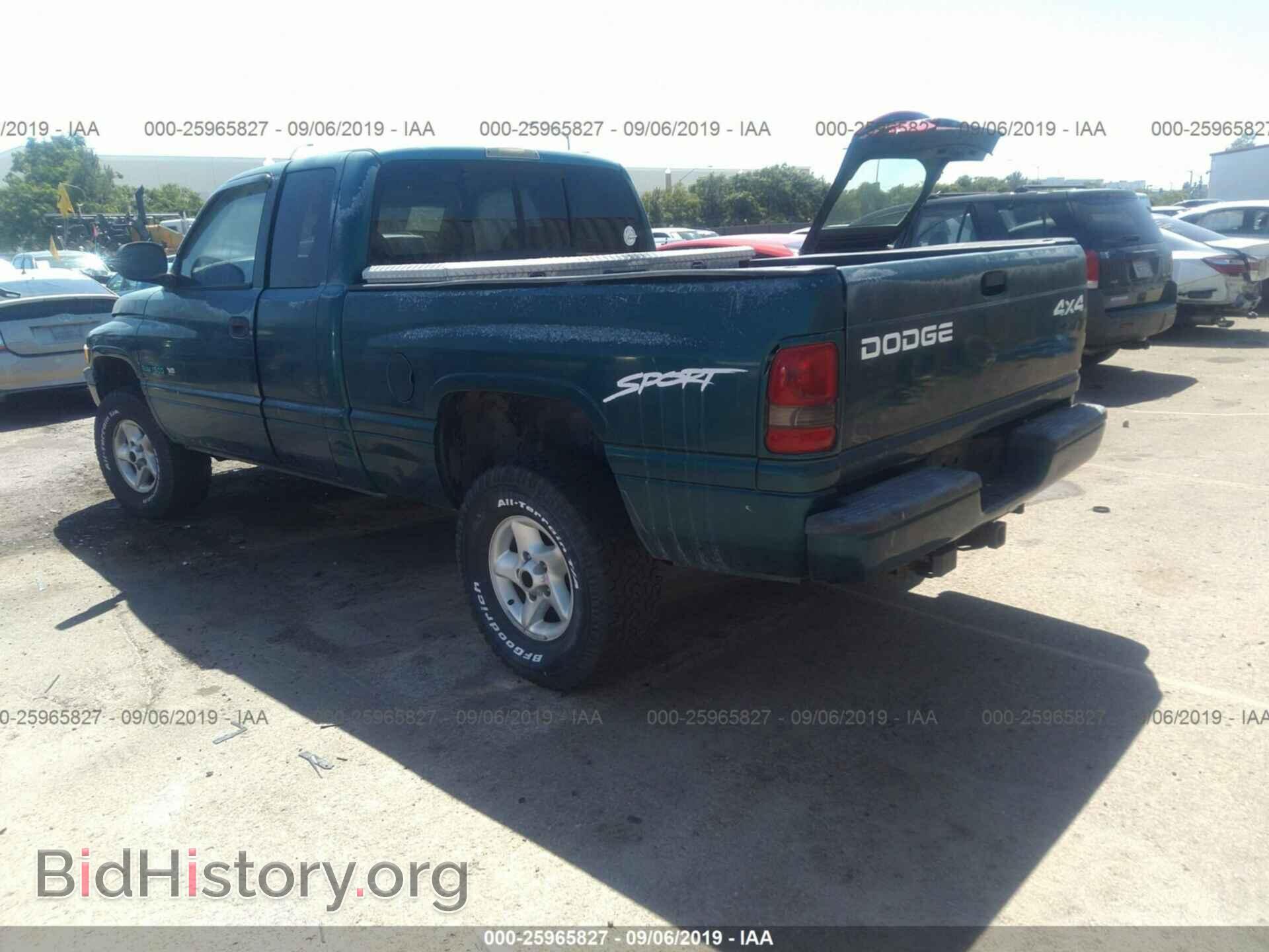 1998 DODGE RAM 1500 - VIN: 3B7HF13Y0WG234202 - Фото 3