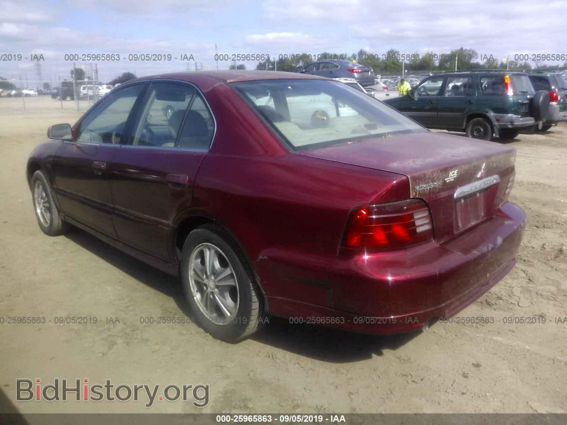 2001 MITSUBISHI GALANT - VIN: 4A3AA56H91E060209 - Фото 3