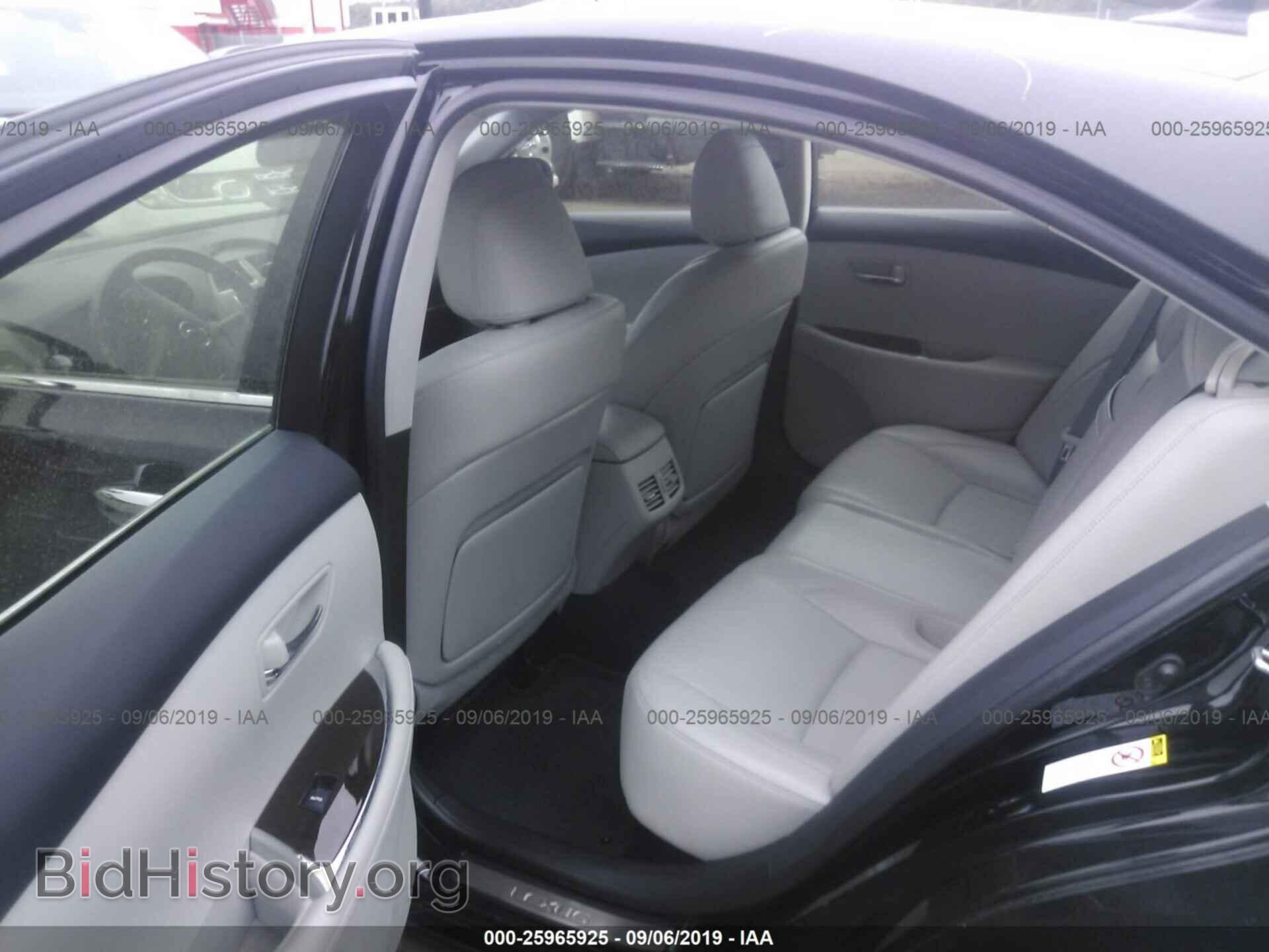 2012 LEXUS ES - VIN: JTHBK1EG3C2505648 - Фото 8