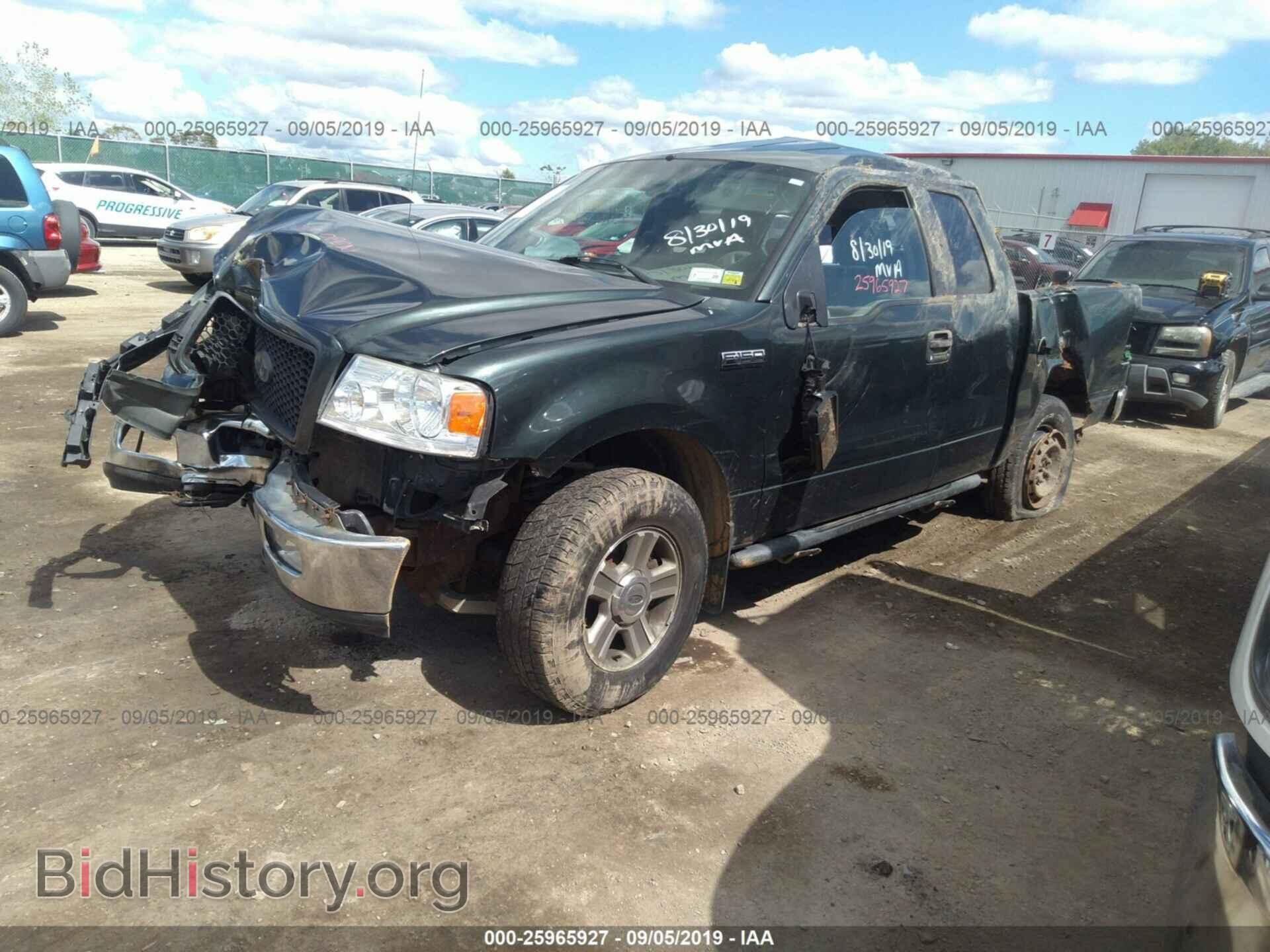 2005 FORD F150 - VIN: 1FTRX14W95FA15303 - Фото 2