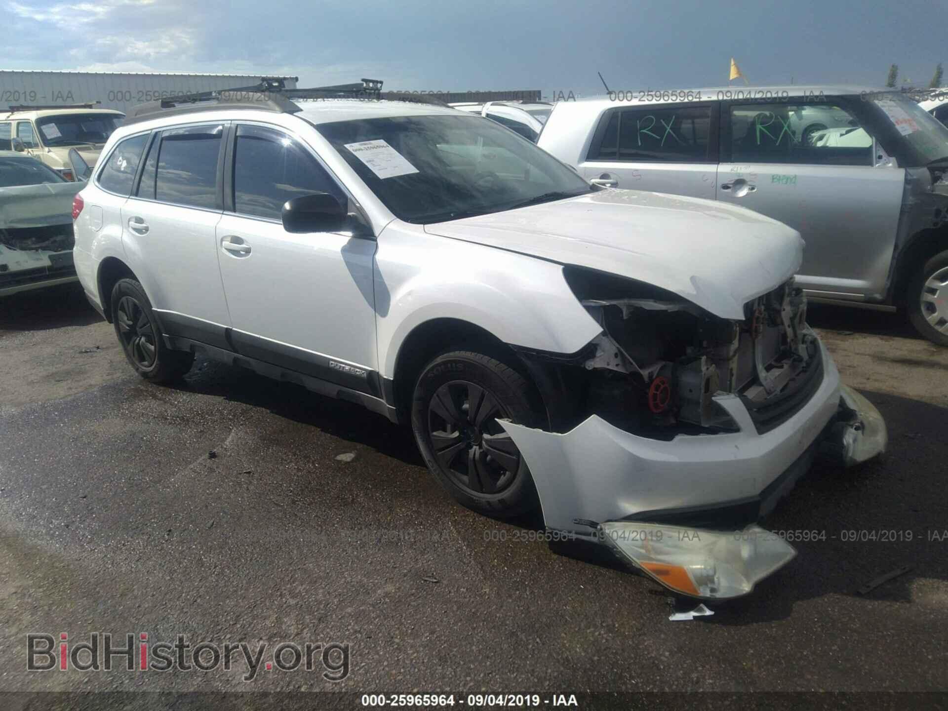 Фотография 4S4BRBAC9B3436443 - SUBARU OUTBACK 2011