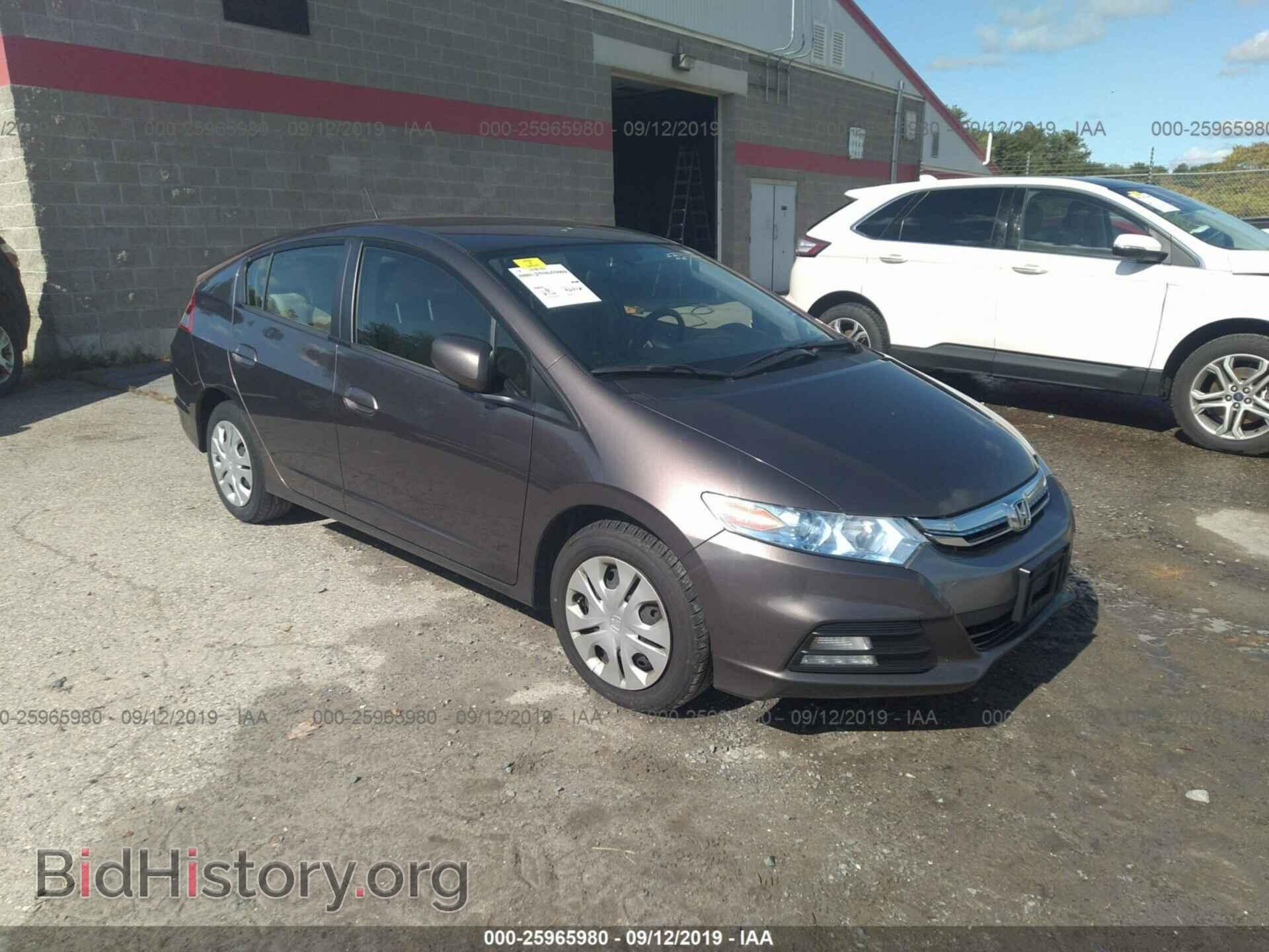Photo JHMZE2H5XES001333 - HONDA INSIGHT 2014