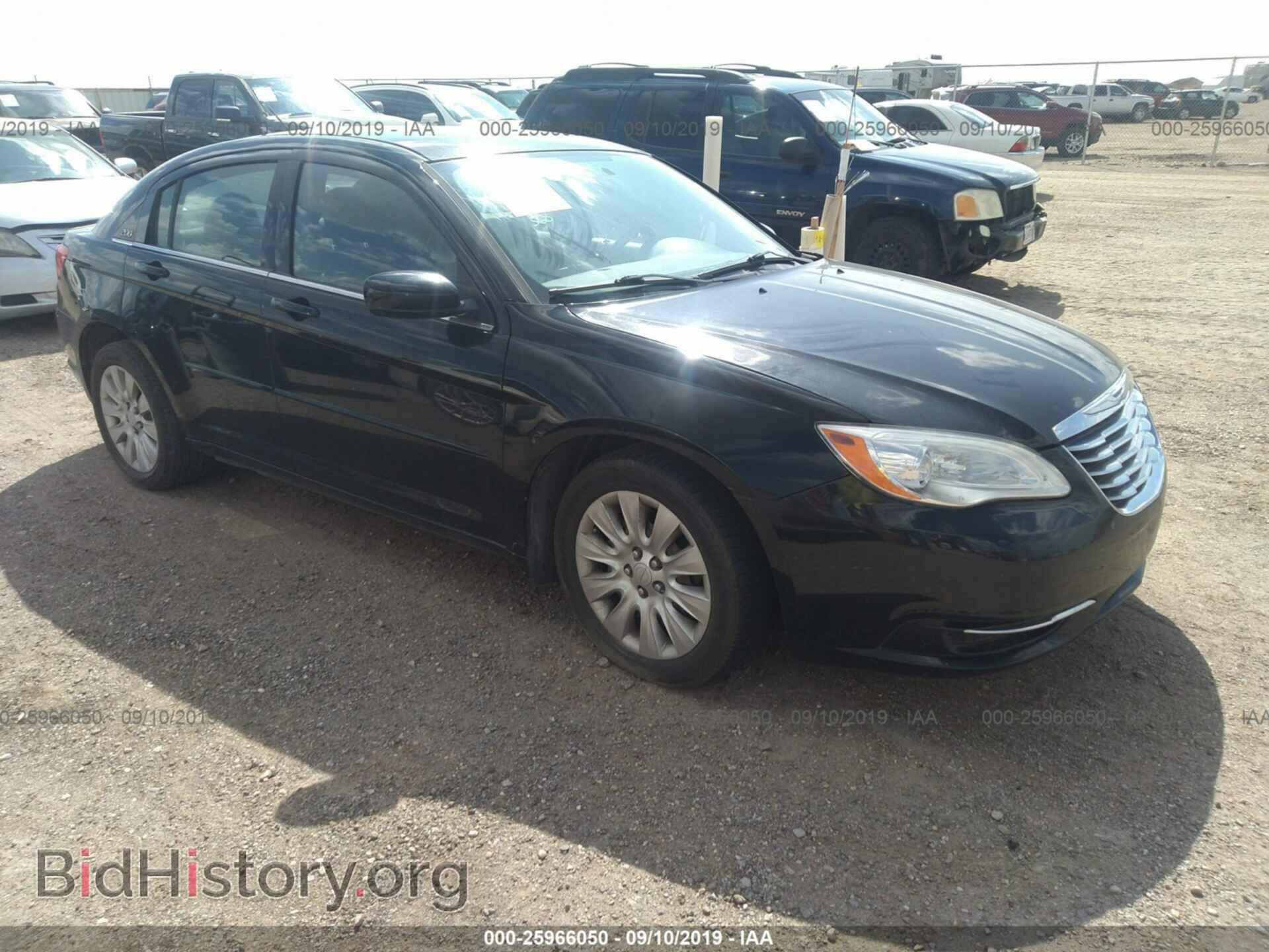 Фотография 1C3CCBAB7CN214253 - CHRYSLER 200 2012