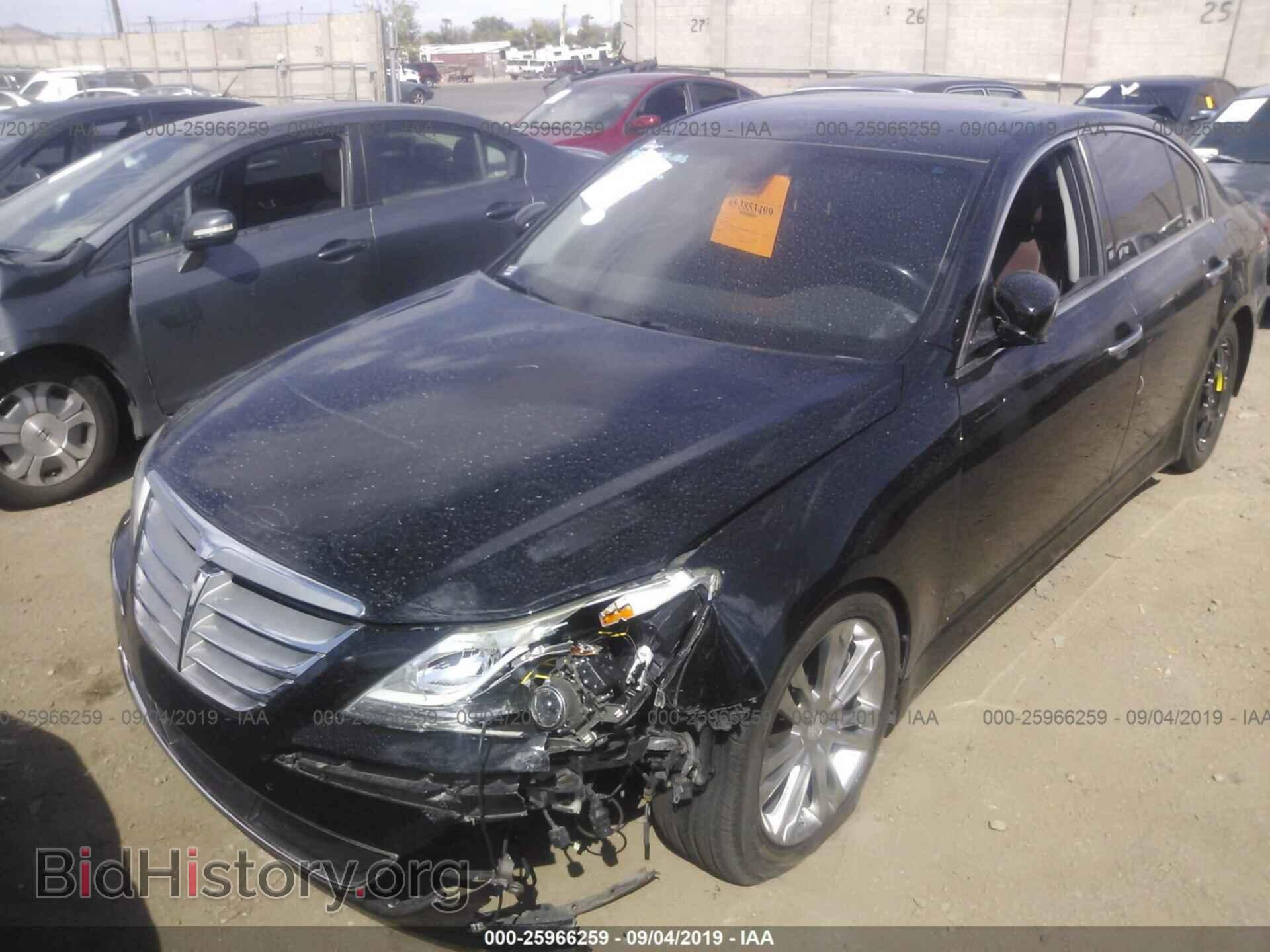 2012 HYUNDAI GENESIS - VIN: KMHGC4DD9CU169825 - Фото 2