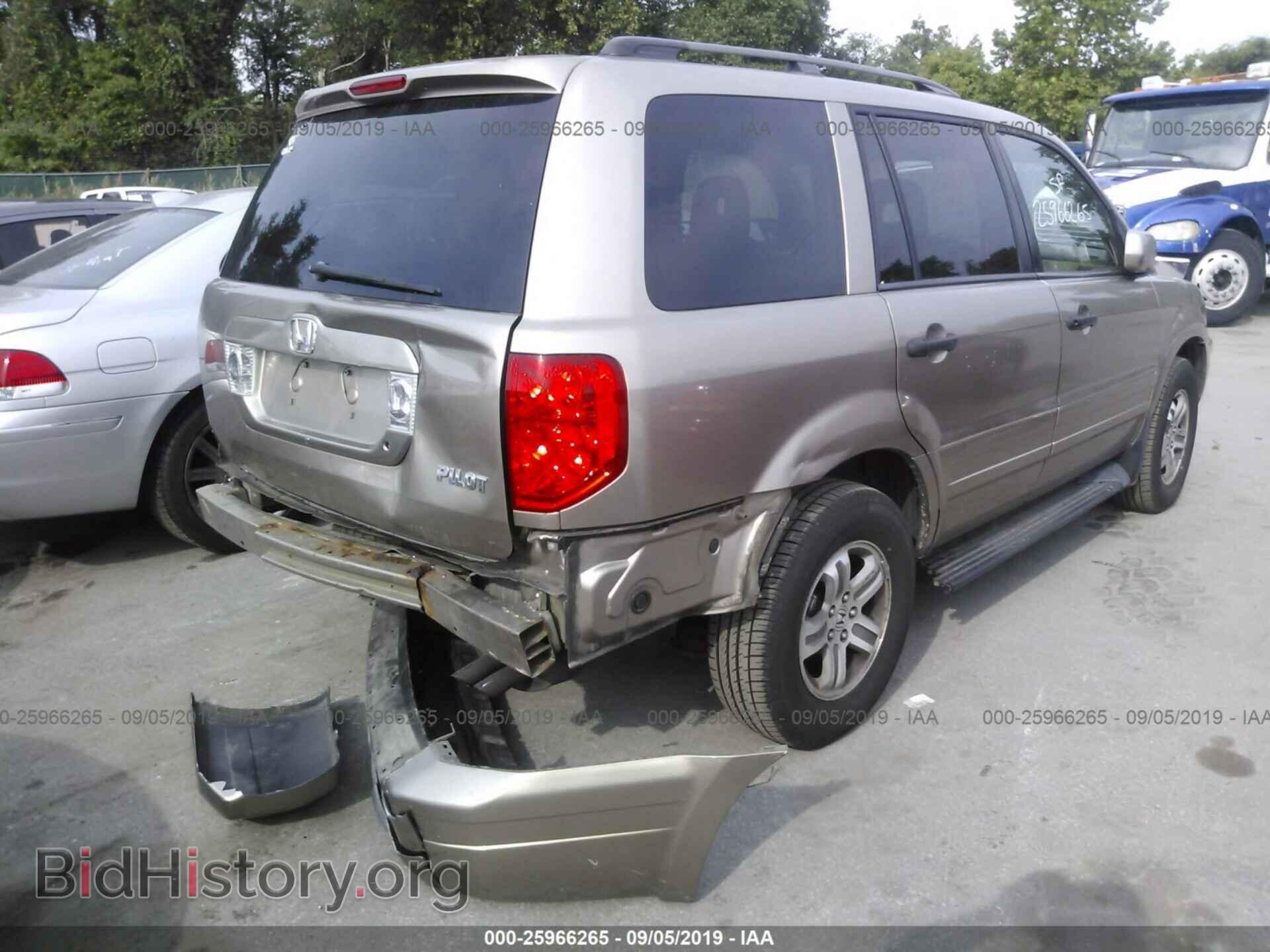 2005 HONDA PILOT - VIN: 5FNYF18595B055689 - Фото 4