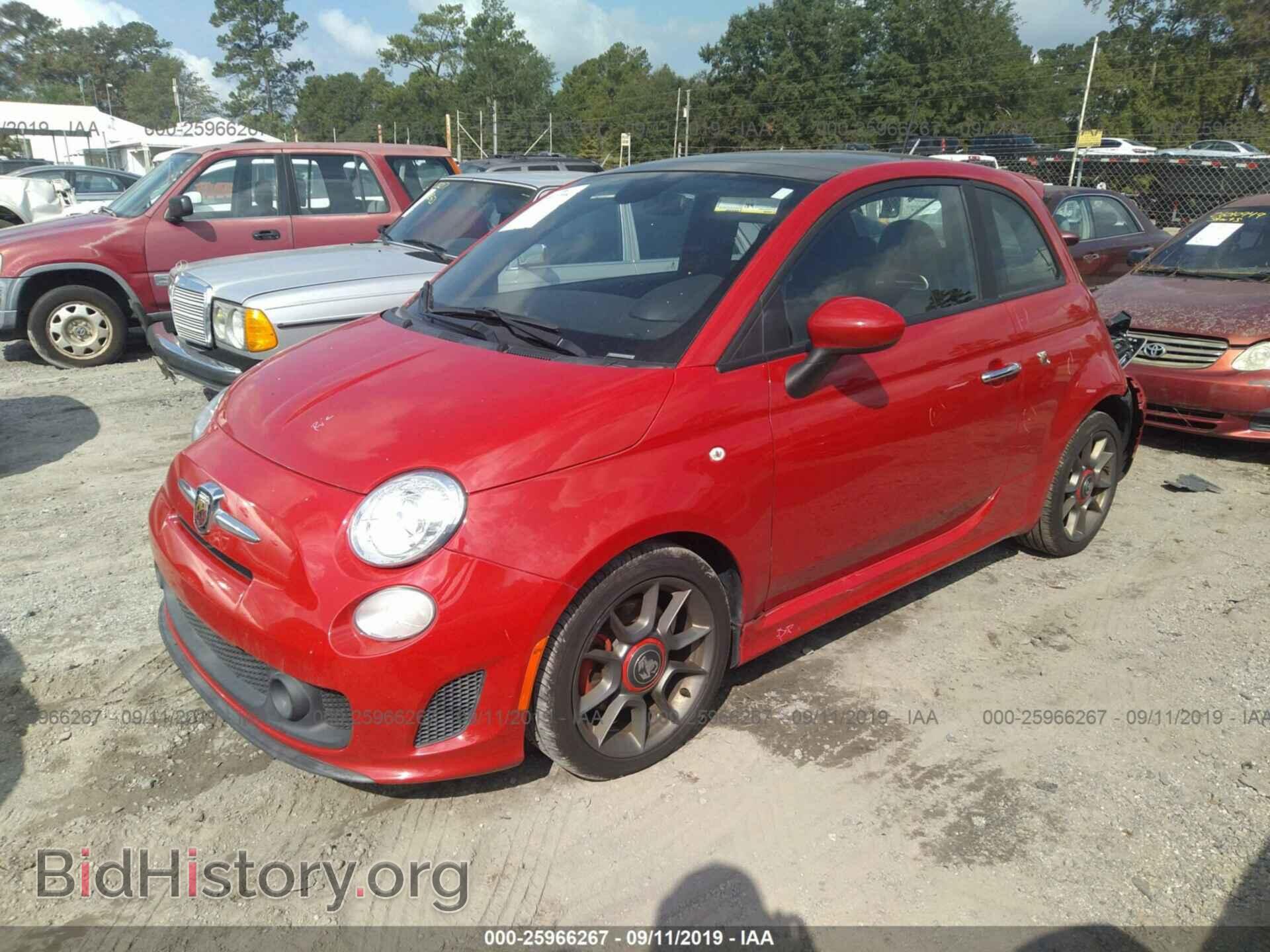 2015 FIAT 500 - VIN: 3C3CFFFH5FT509349 - Фото 2