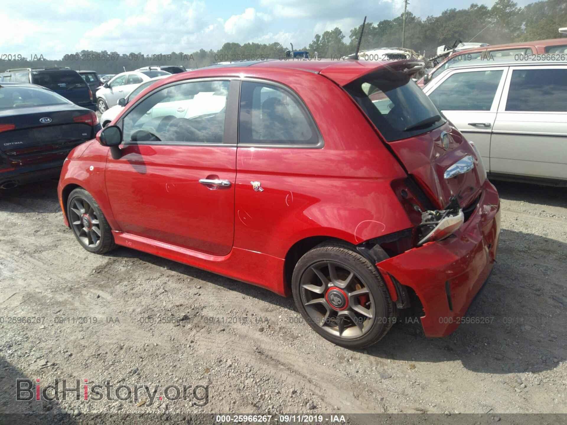 2015 FIAT 500 - VIN: 3C3CFFFH5FT509349 - Фото 3