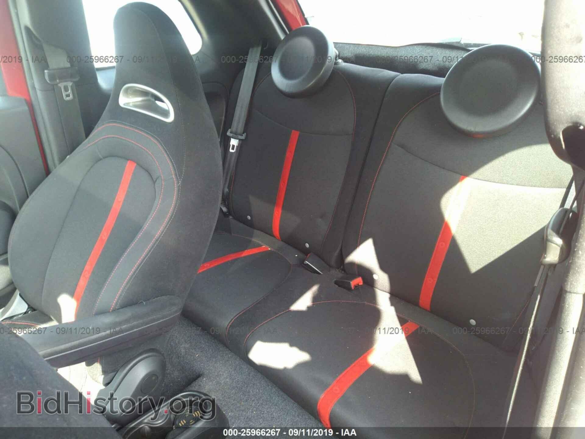 2015 FIAT 500 - VIN: 3C3CFFFH5FT509349 - Фото 8
