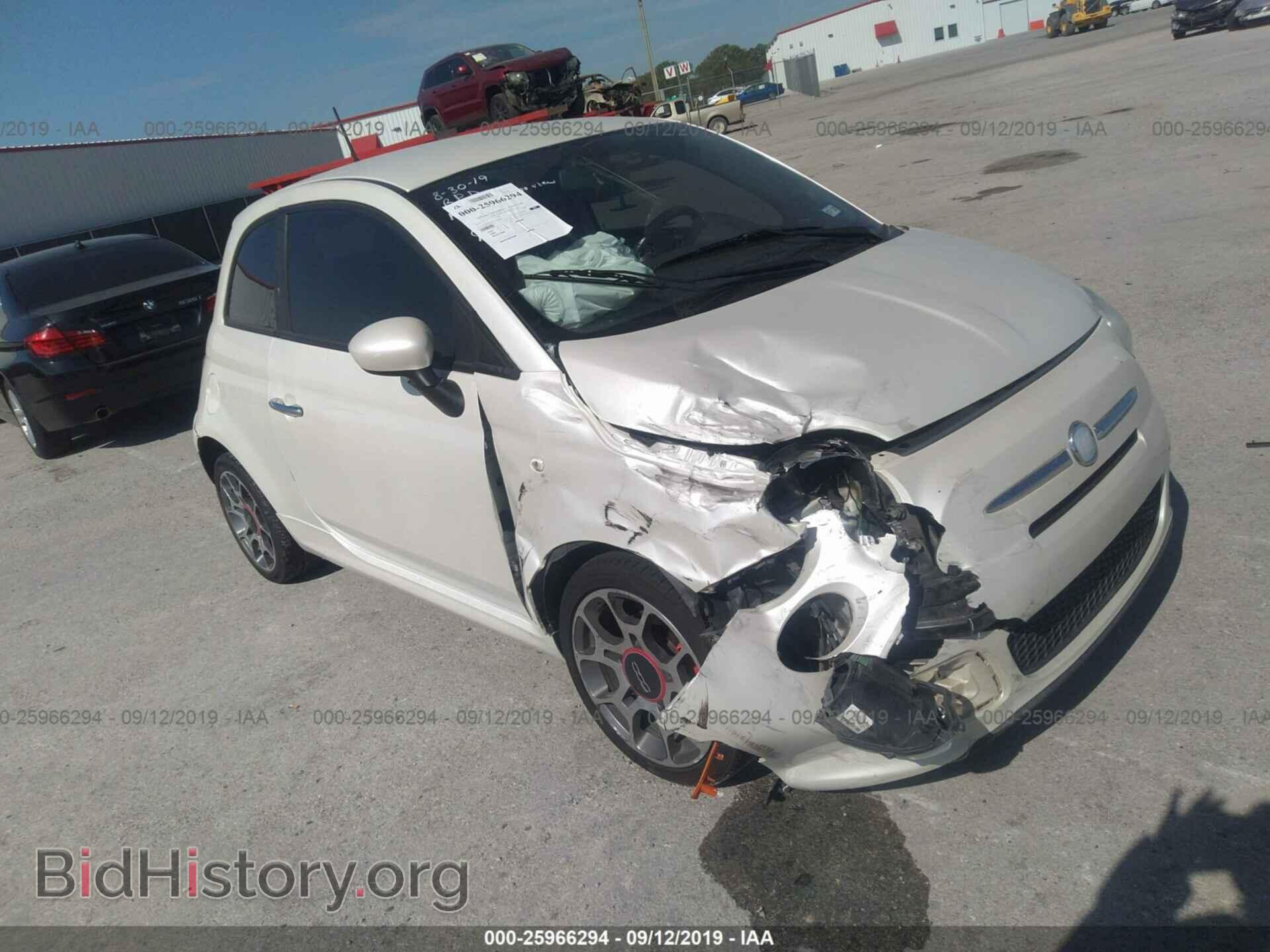 Photo 3C3CFFBR2CT109100 - FIAT 500 2012