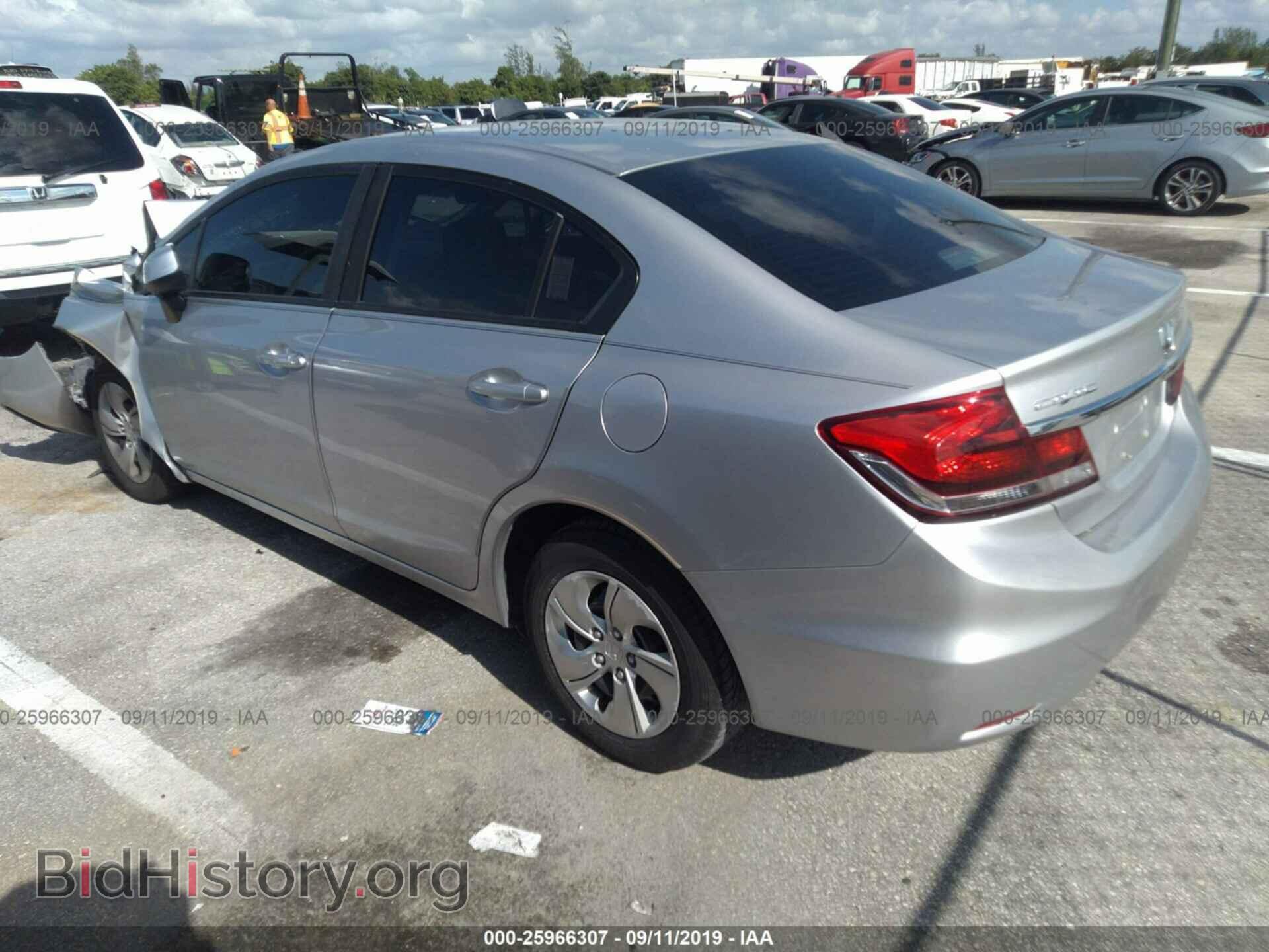 2013 HONDA CIVIC - VIN: 19XFB2F52DE083446 - Фото 3