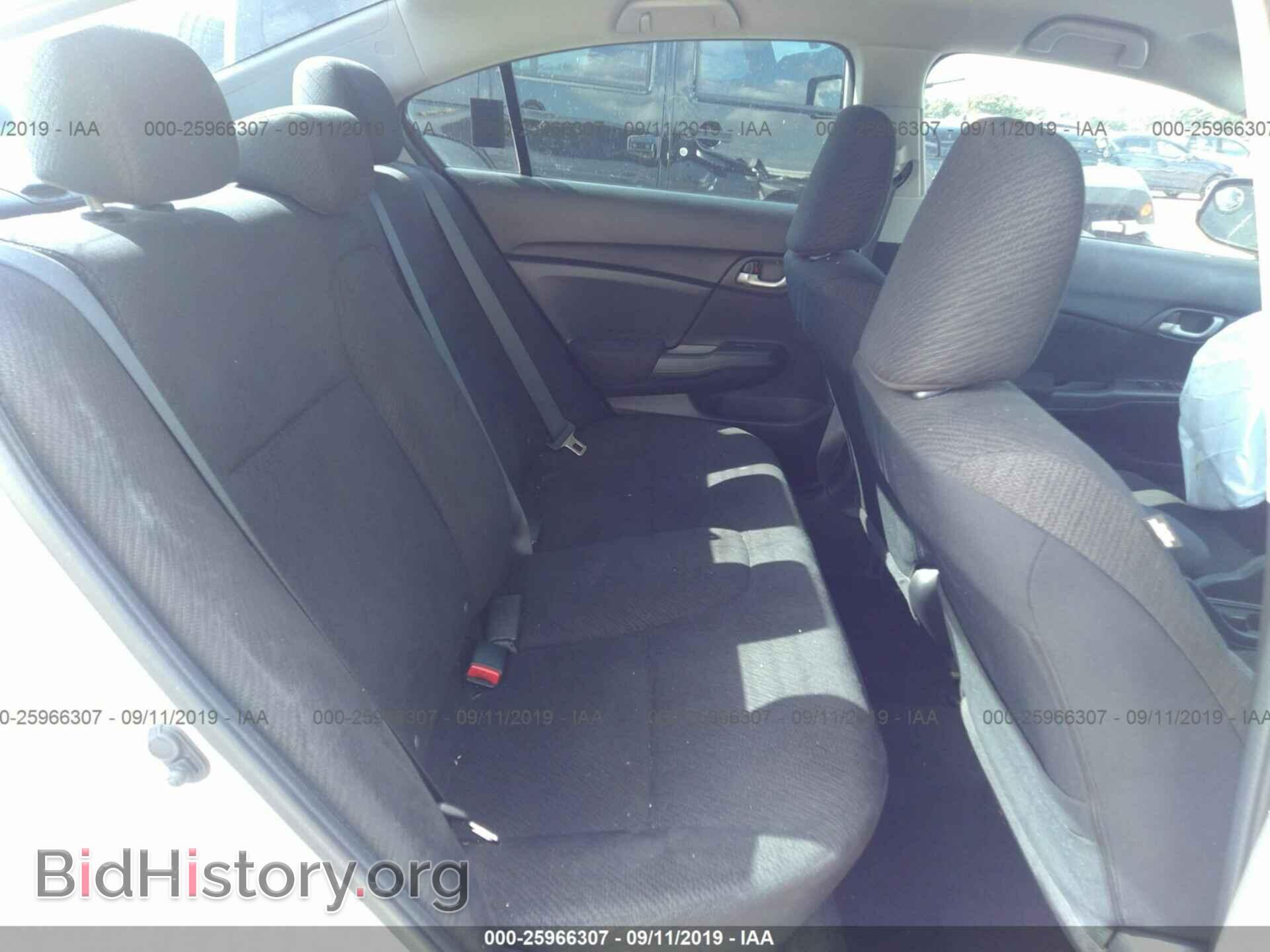 2013 HONDA CIVIC - VIN: 19XFB2F52DE083446 - Фото 8