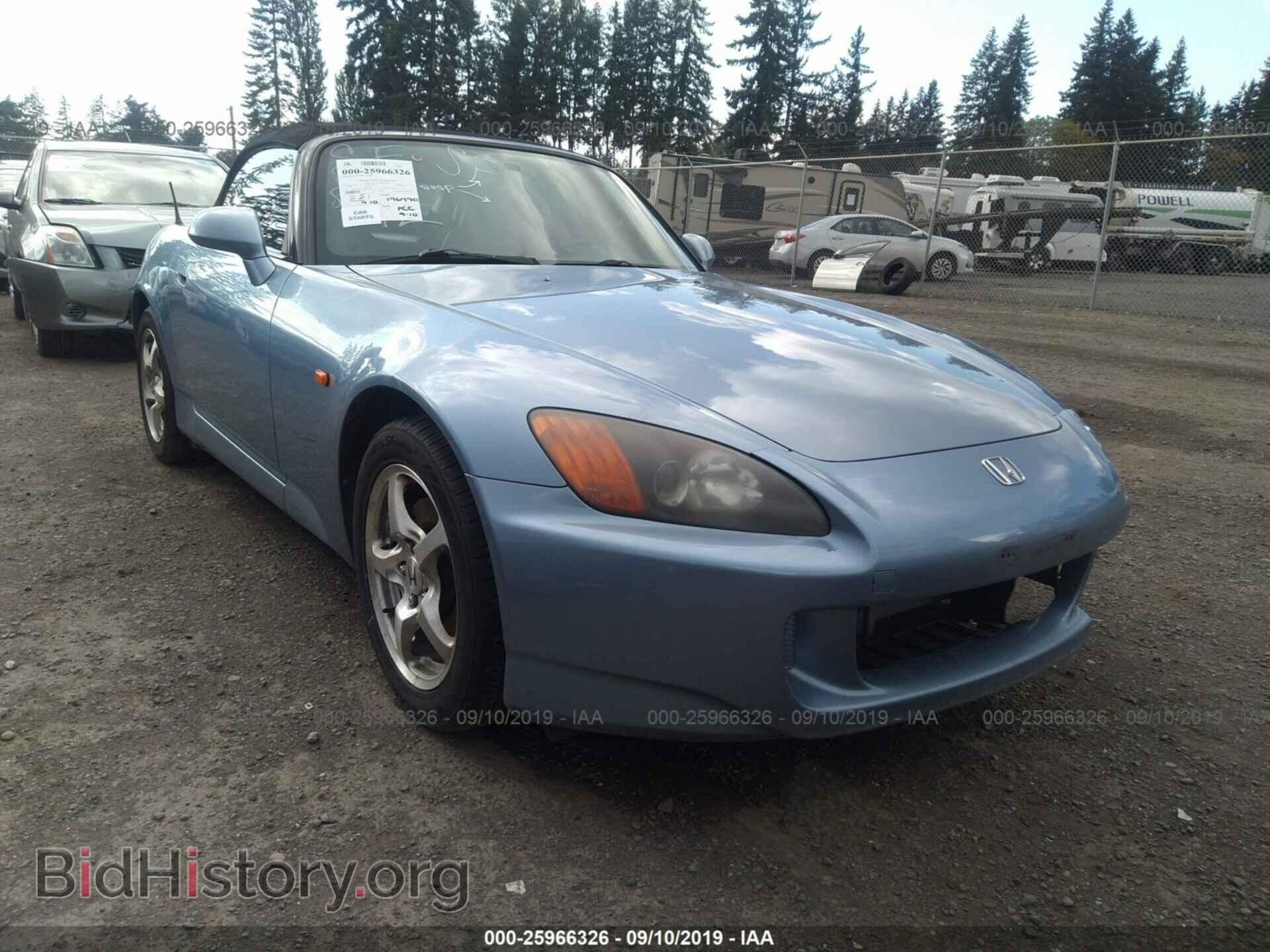 Фотография JHMAP11422T003330 - HONDA S2000 2002