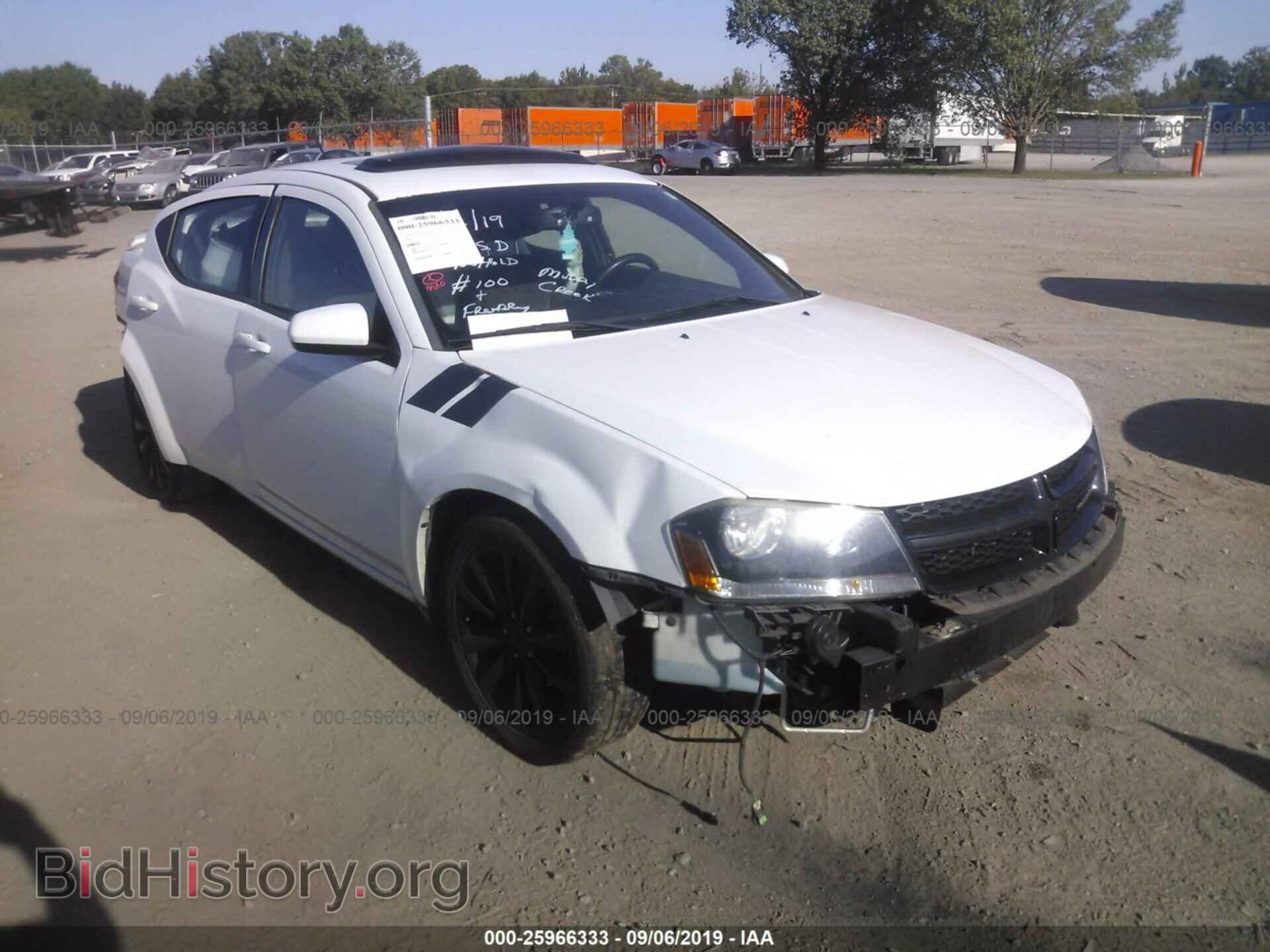 Photo 1C3CDZCG7EN130502 - DODGE AVENGER 2014