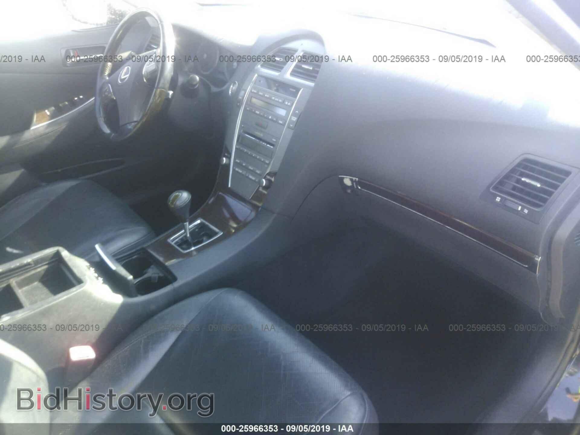 2011 LEXUS ES - VIN: JTHBK1EG7B2421590 - Фото 5