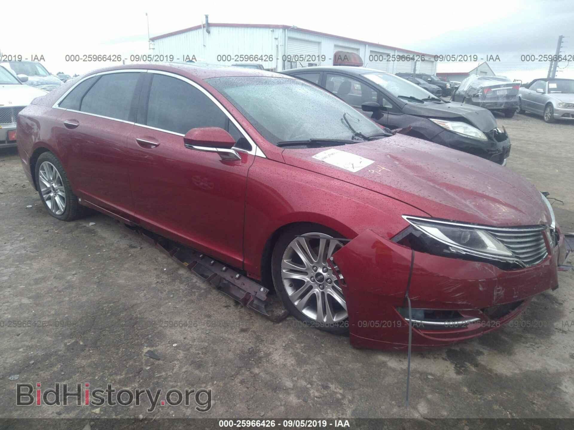 Photo 3LN6L2GK7ER827940 - LINCOLN MKZ 2014