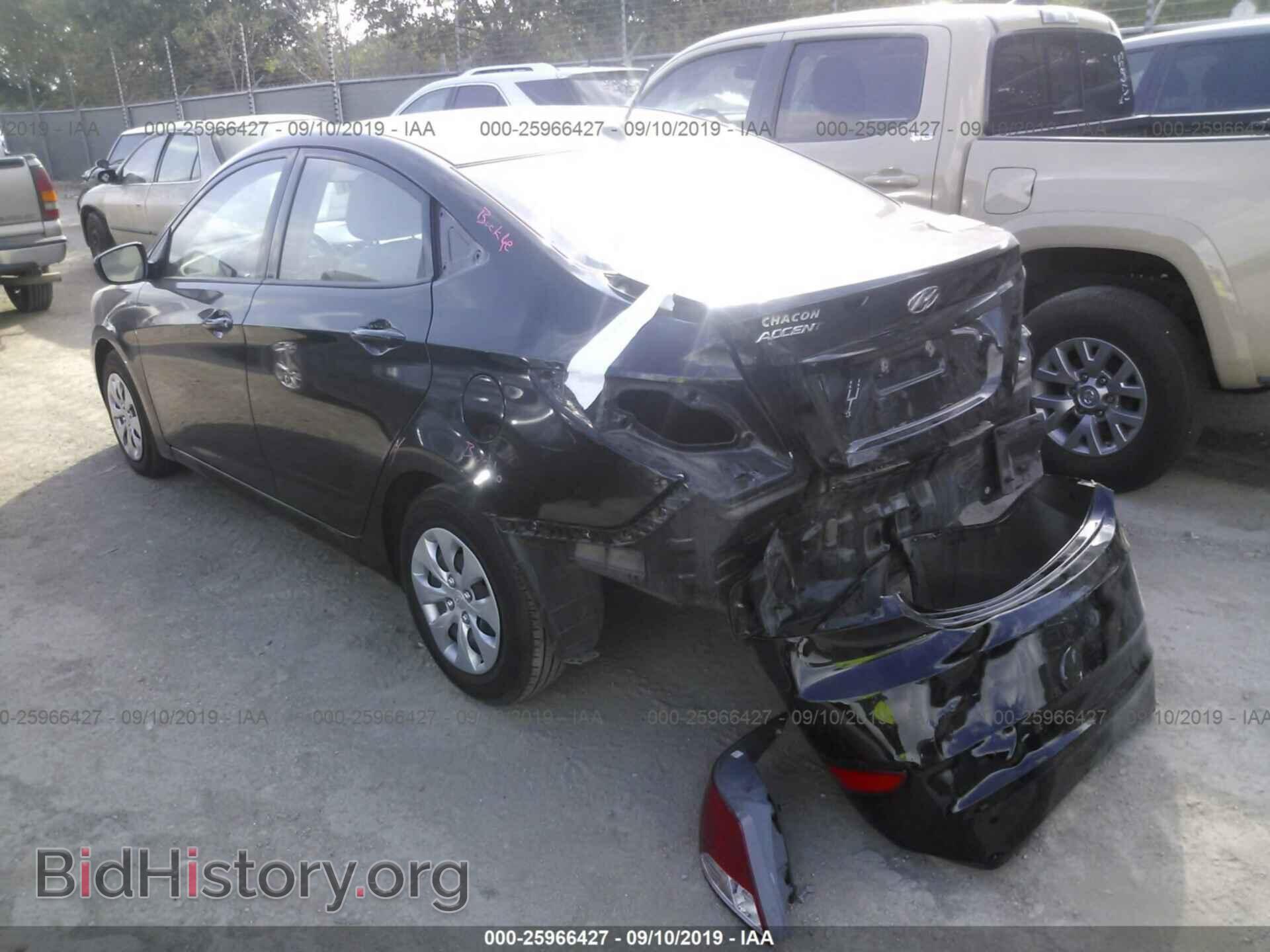 2017 HYUNDAI ACCENT - VIN: KMHCT4AE9HU340799 - Фото 3