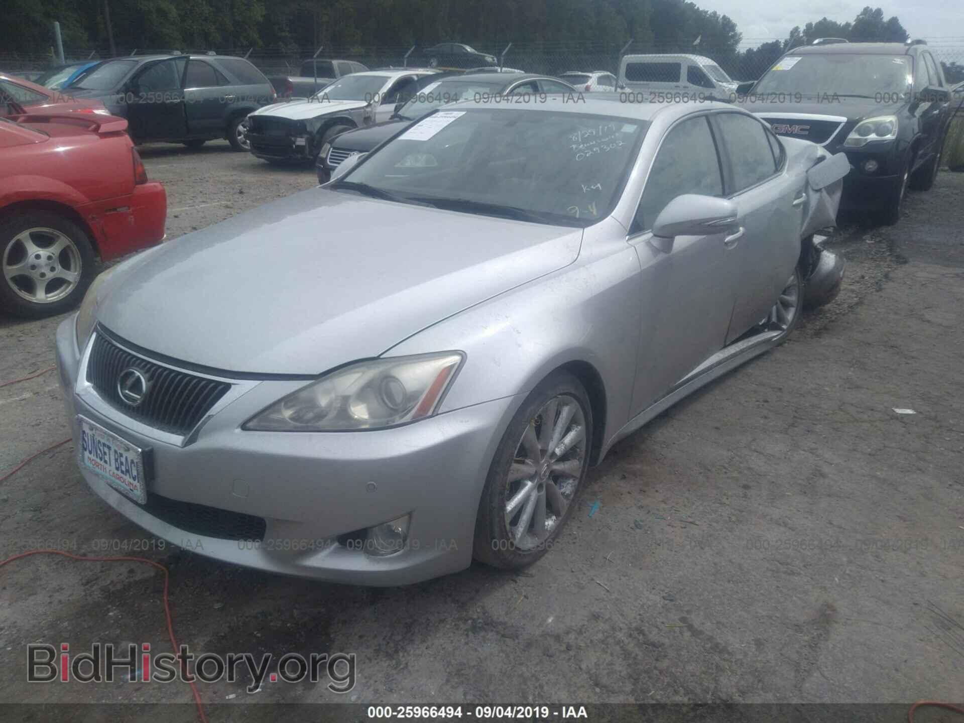 2009 LEXUS IS - VIN: JTHCK262092029302 - Фото 2