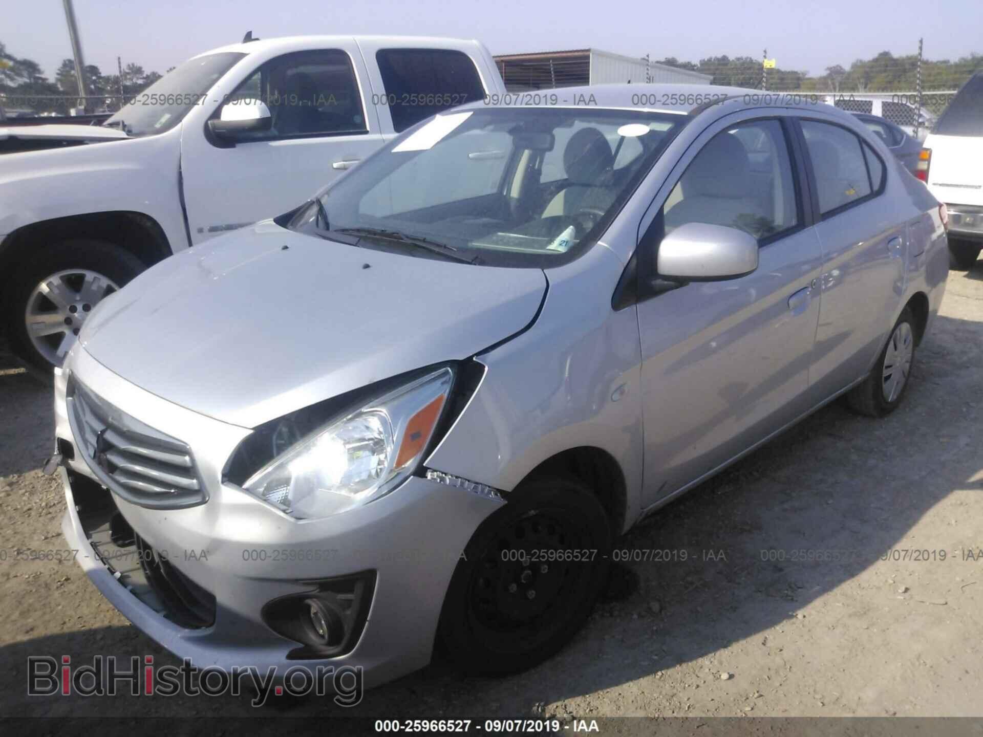 2017 MITSUBISHI MIRAGE - VIN: ML32F3FJ7HHF18702 - Фото 2